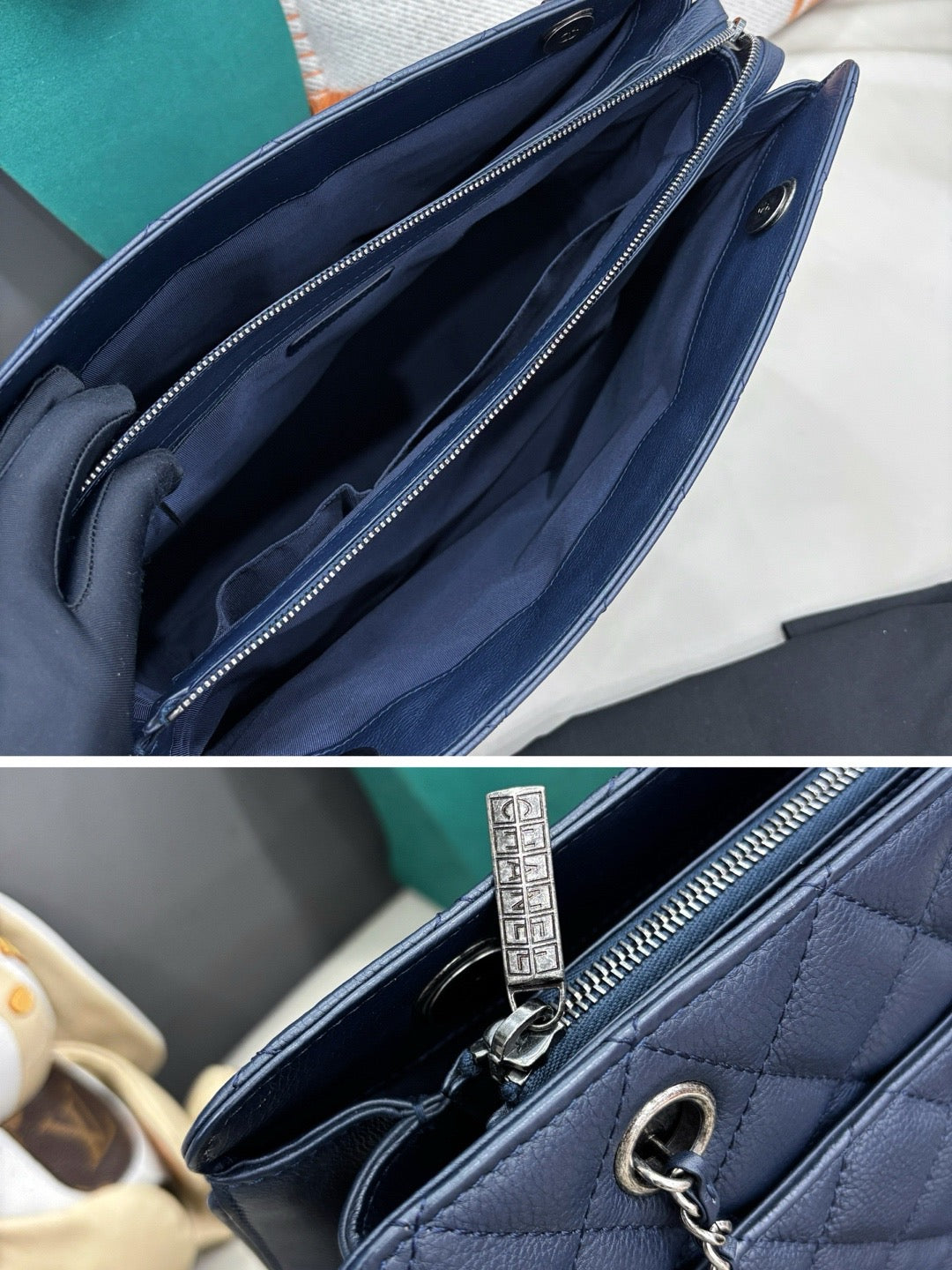 Chanel Deep Blue Tote