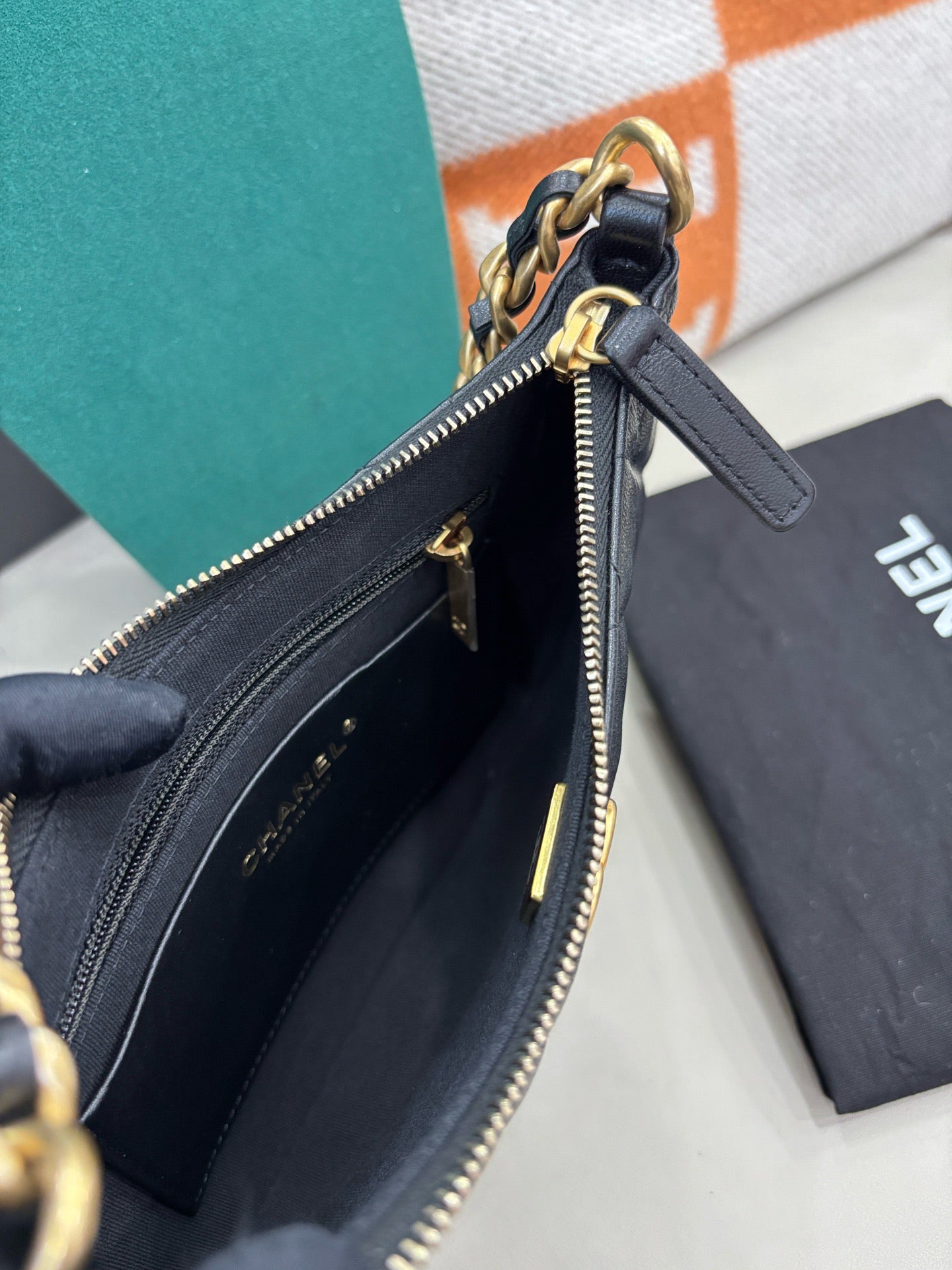 Chanel 23B Hobo Shoulder Bag