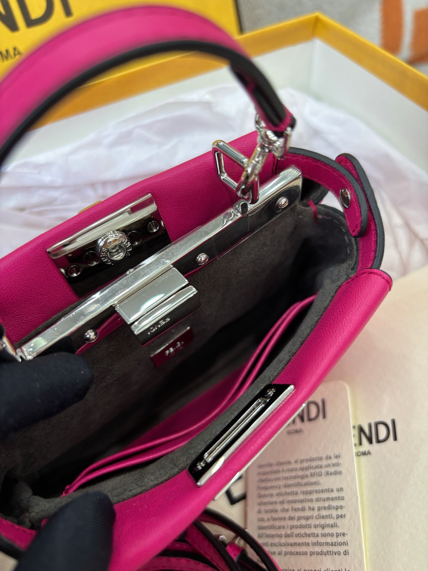 Fendi Mini Peekaboo Mimi Bag