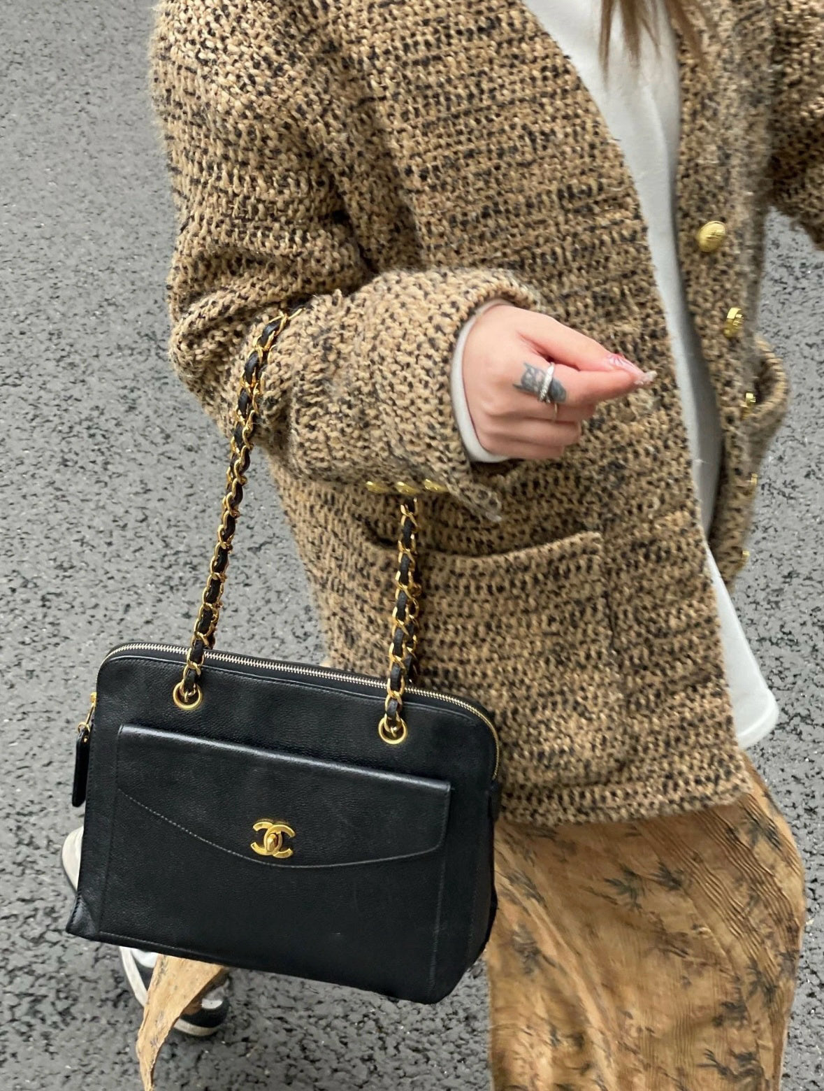 Chanel Vintage Kelly Document Bag