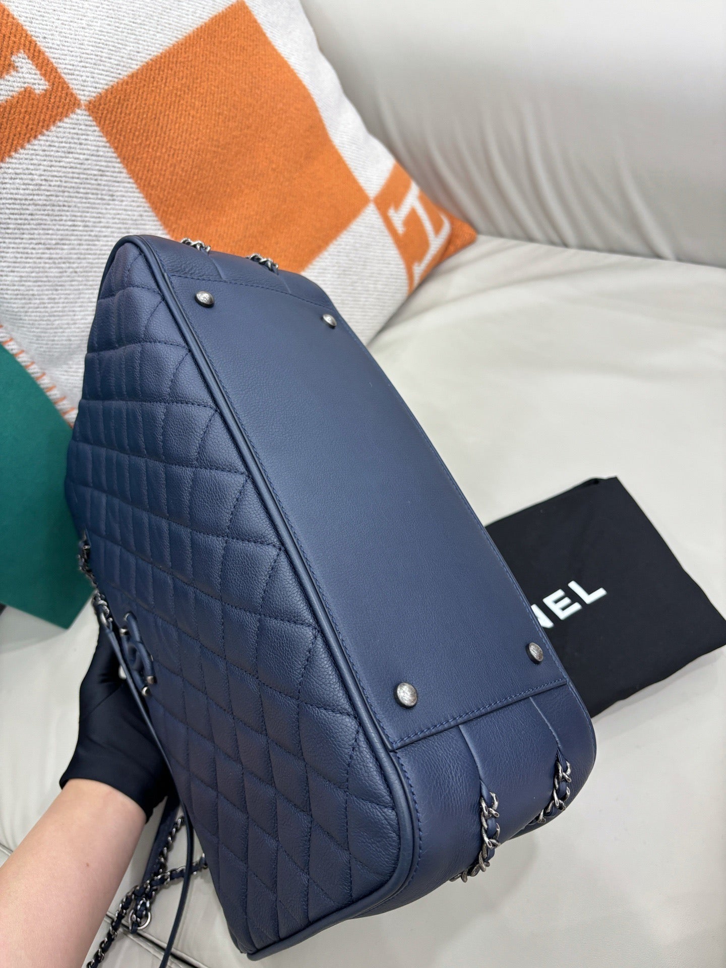 Chanel Deep Blue Tote