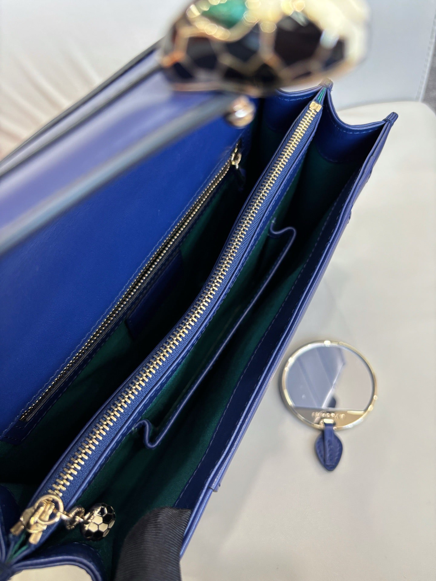 Bvlgari Serpenti Forever Medium Top Handle Bag