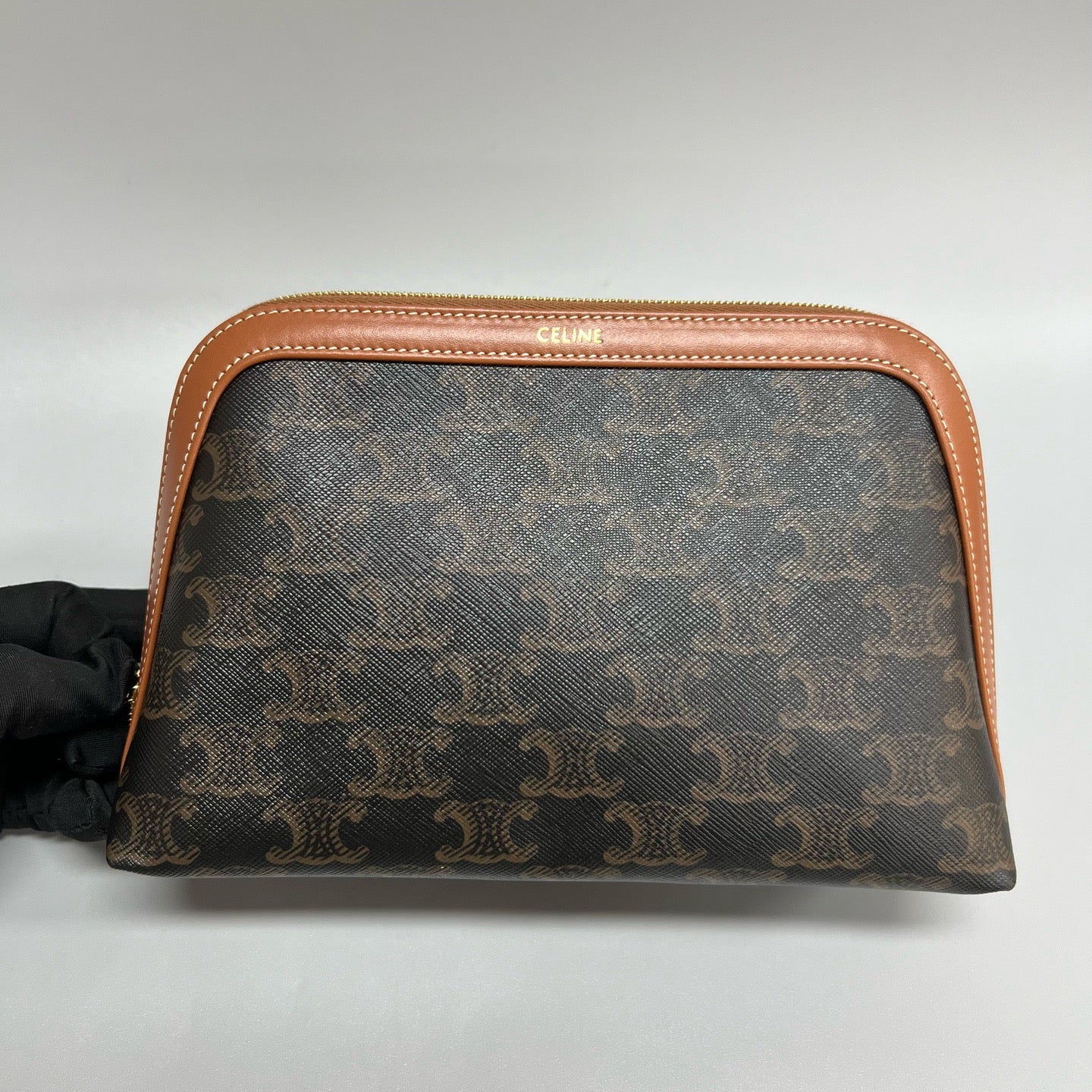 Celine Triomphe Canvas Vanity Pouch