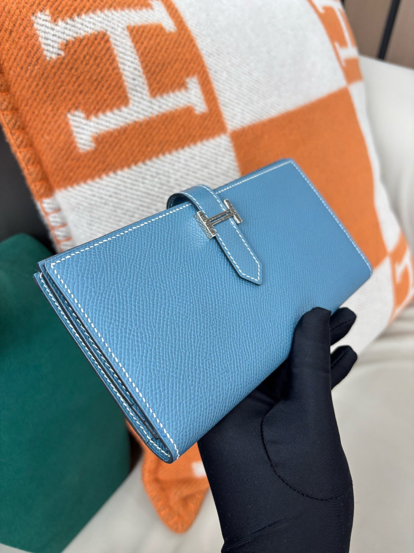 Hermès Bearn Long Wallet