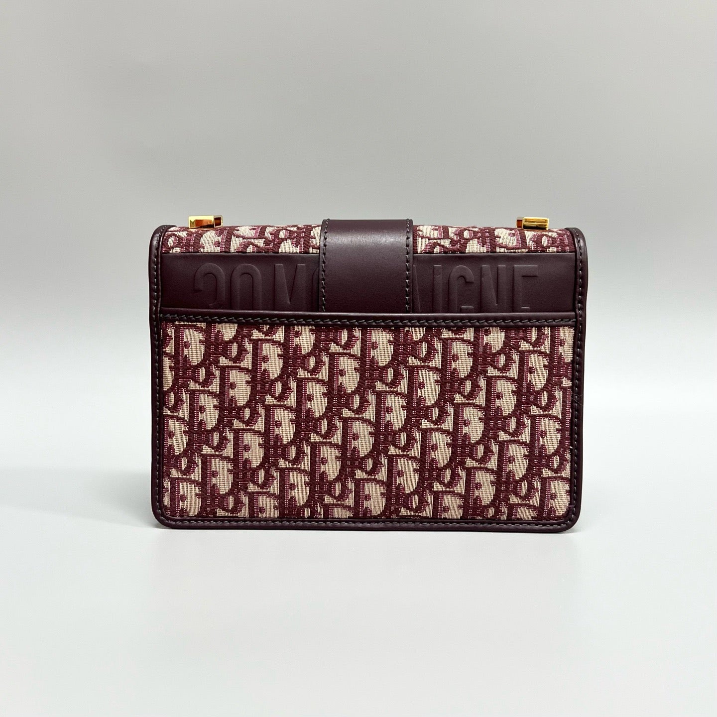 Dior 30 Montaigne – Burgundy Oblique