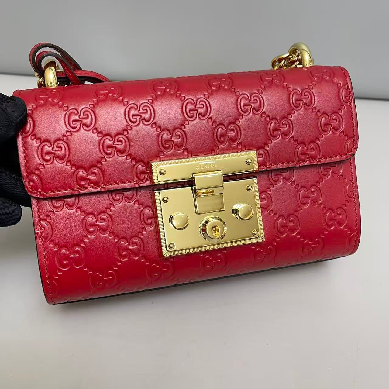 GUCCI Padlock Small Chain Bag