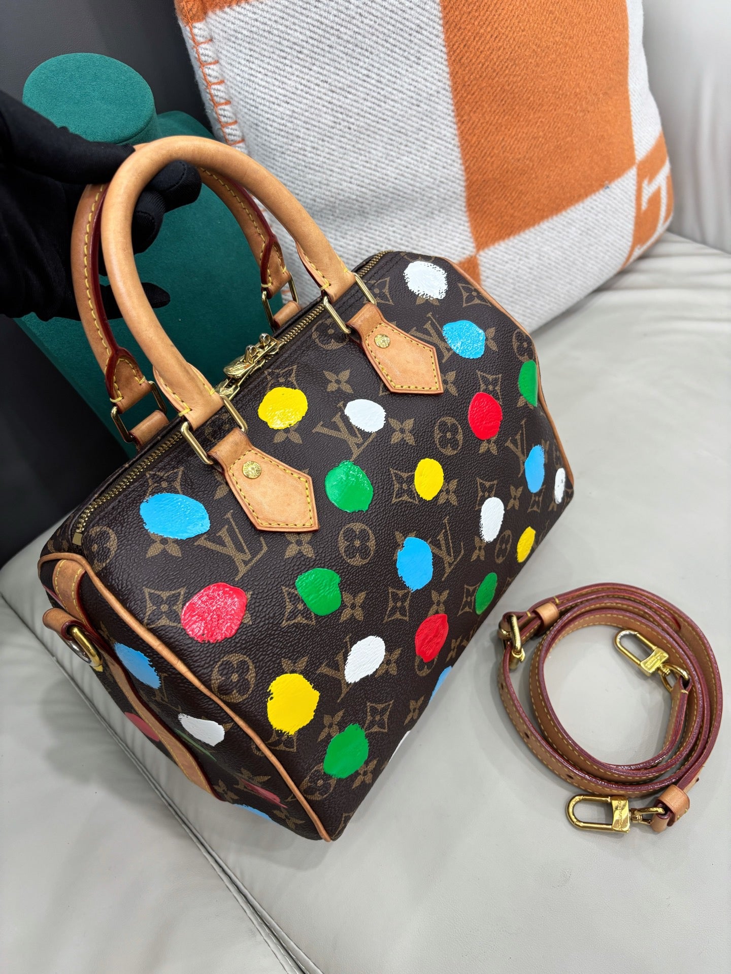 Louis Vuitton × Yayoi Kusama Limited Edition Speedy 25