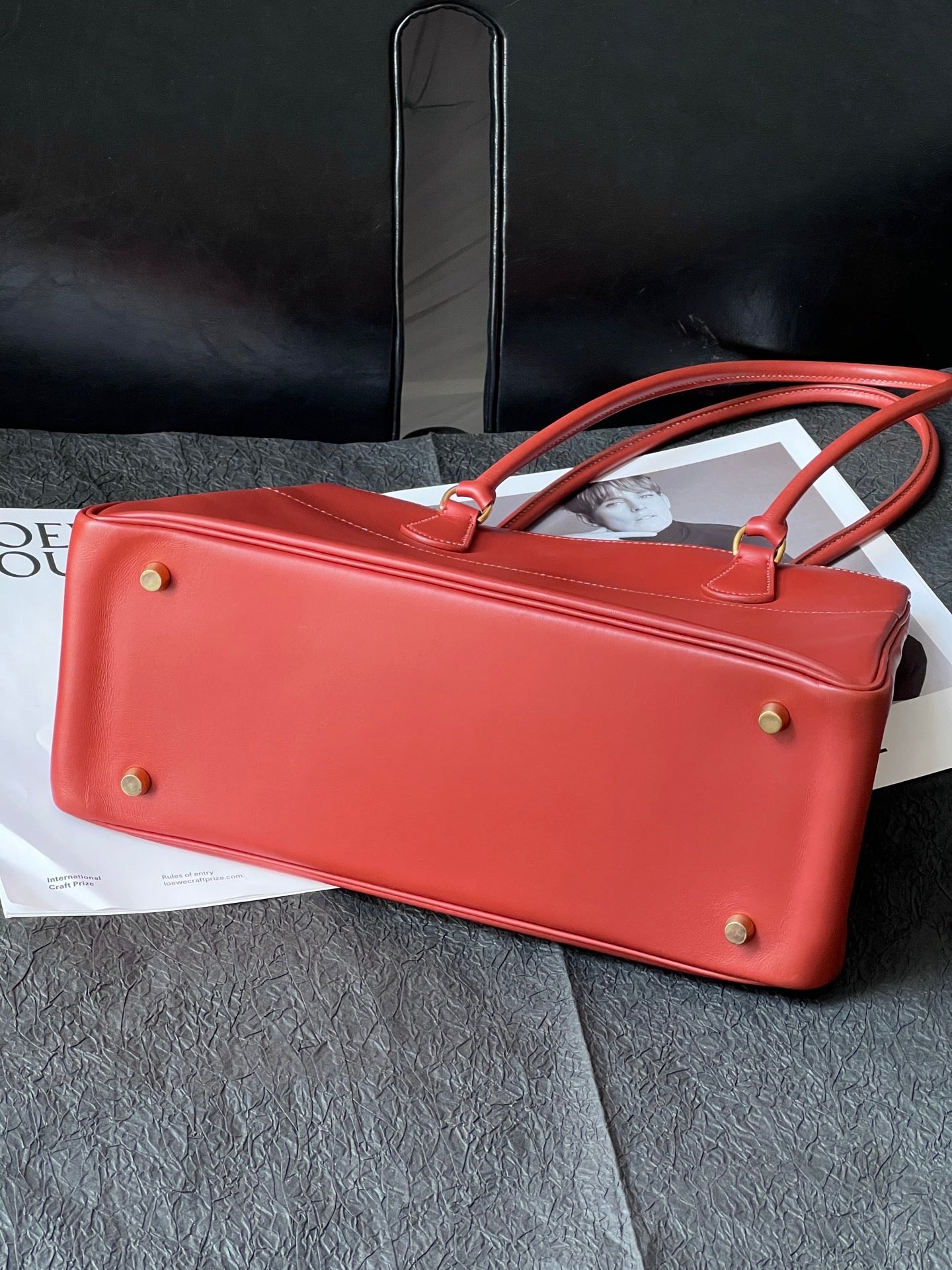 Hermès La Limited Edition Handbag – Dark Orange