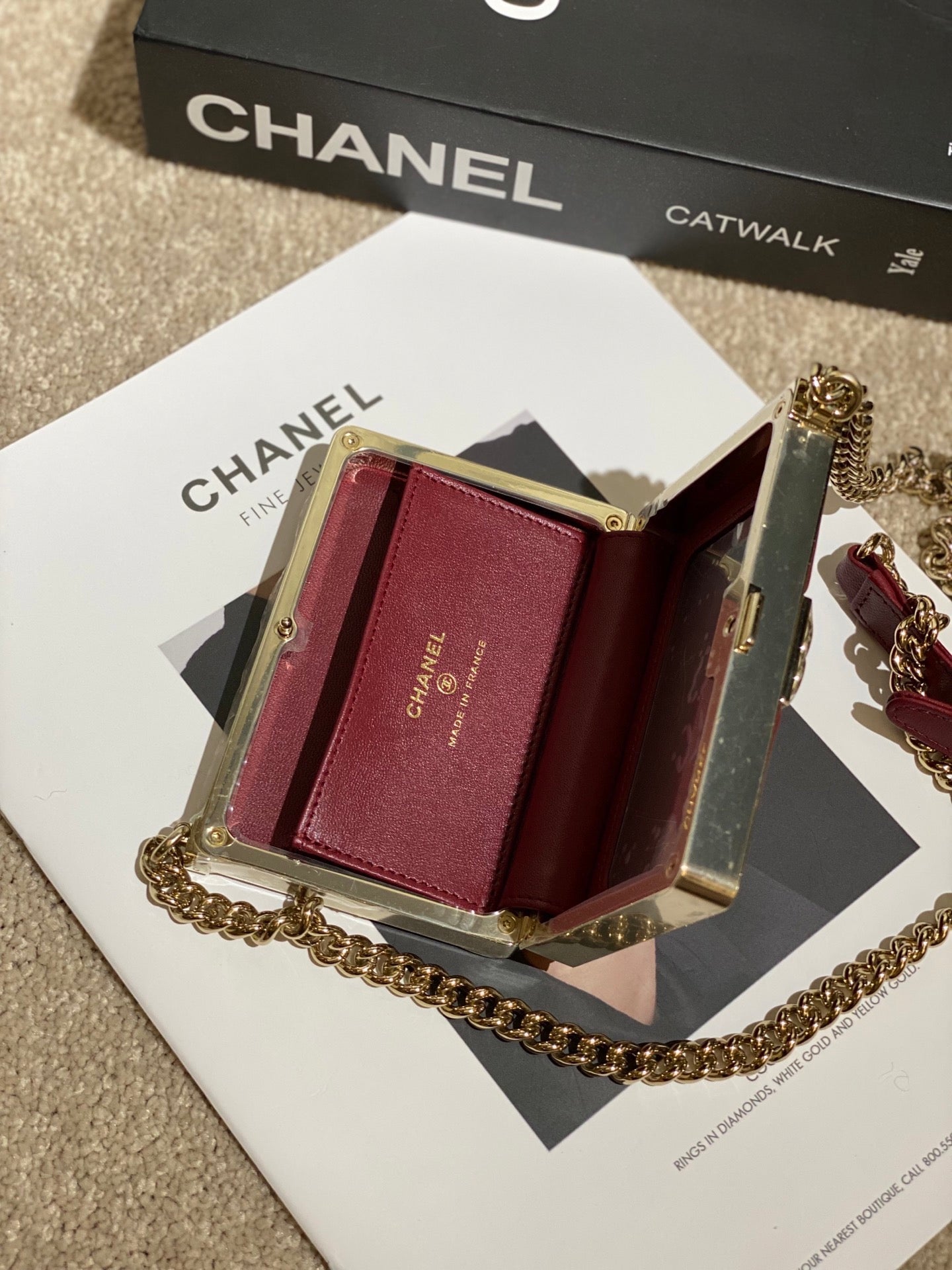 Chanel 22A Métiers d’Art Mini Le Boy Box Bag