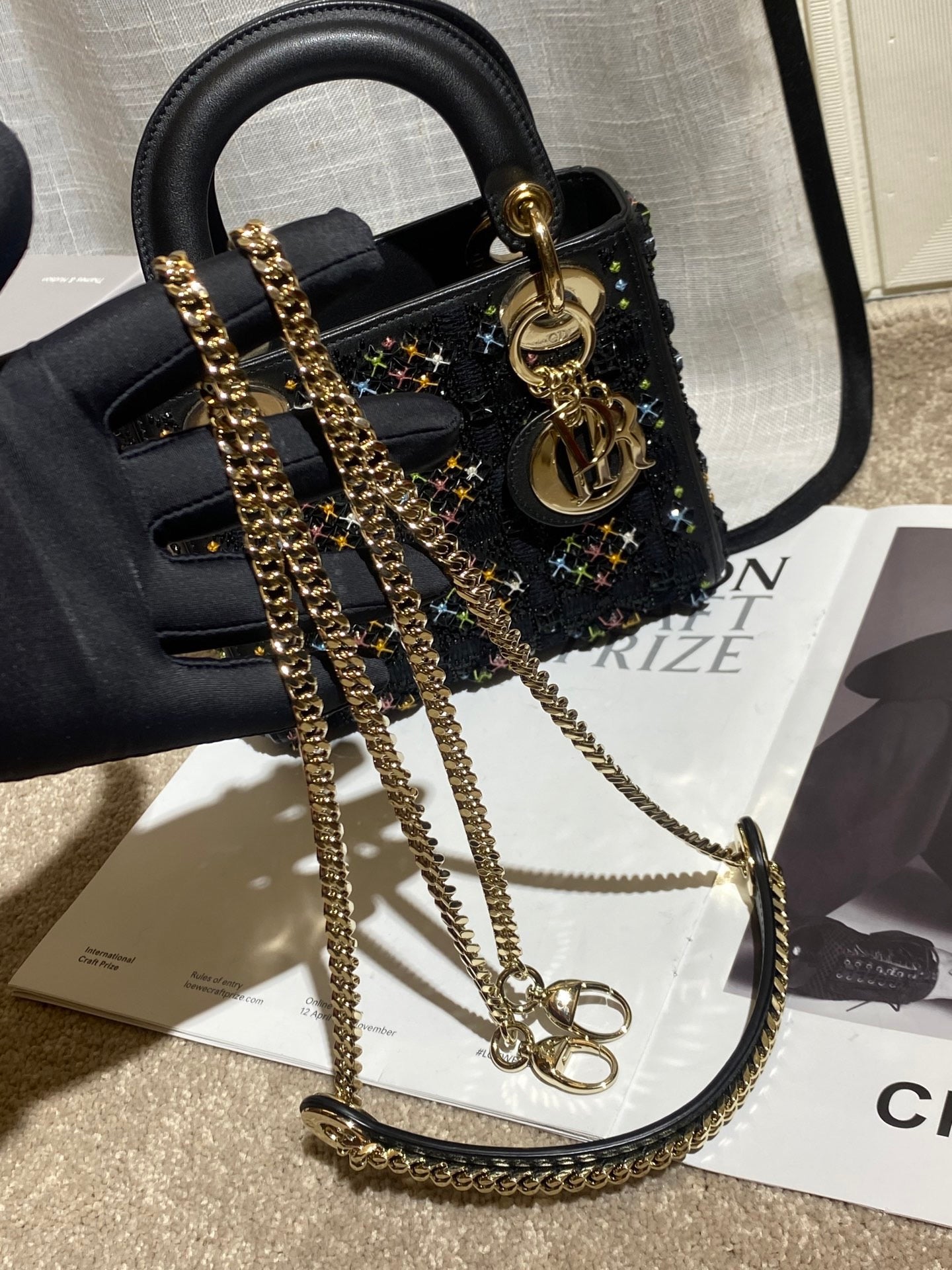 Dior Limited Edition Lady Dior Mini