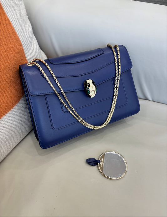 Bvlgari Serpenti Forever Medium Top Handle Bag