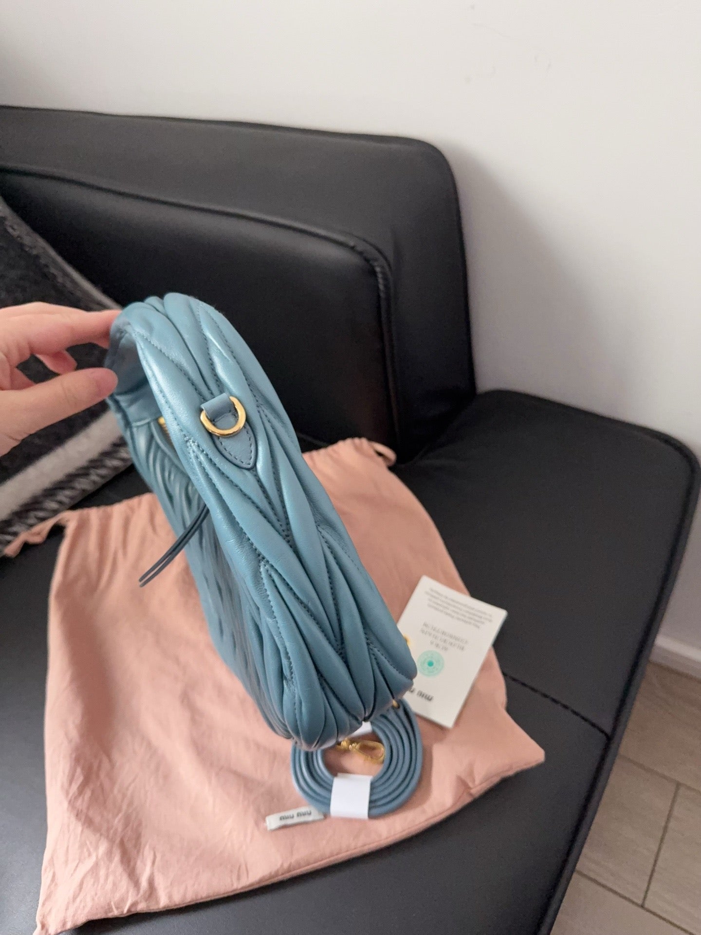 Miu Miu Wander Small Hobo