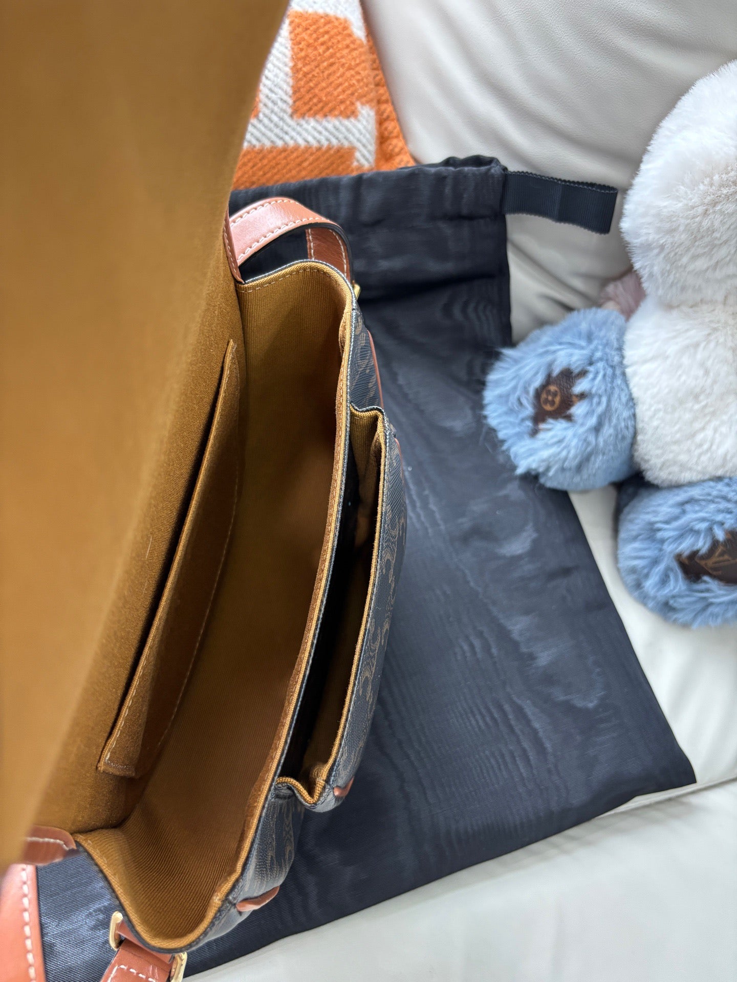 Celine Folco Medium Saddle Bag