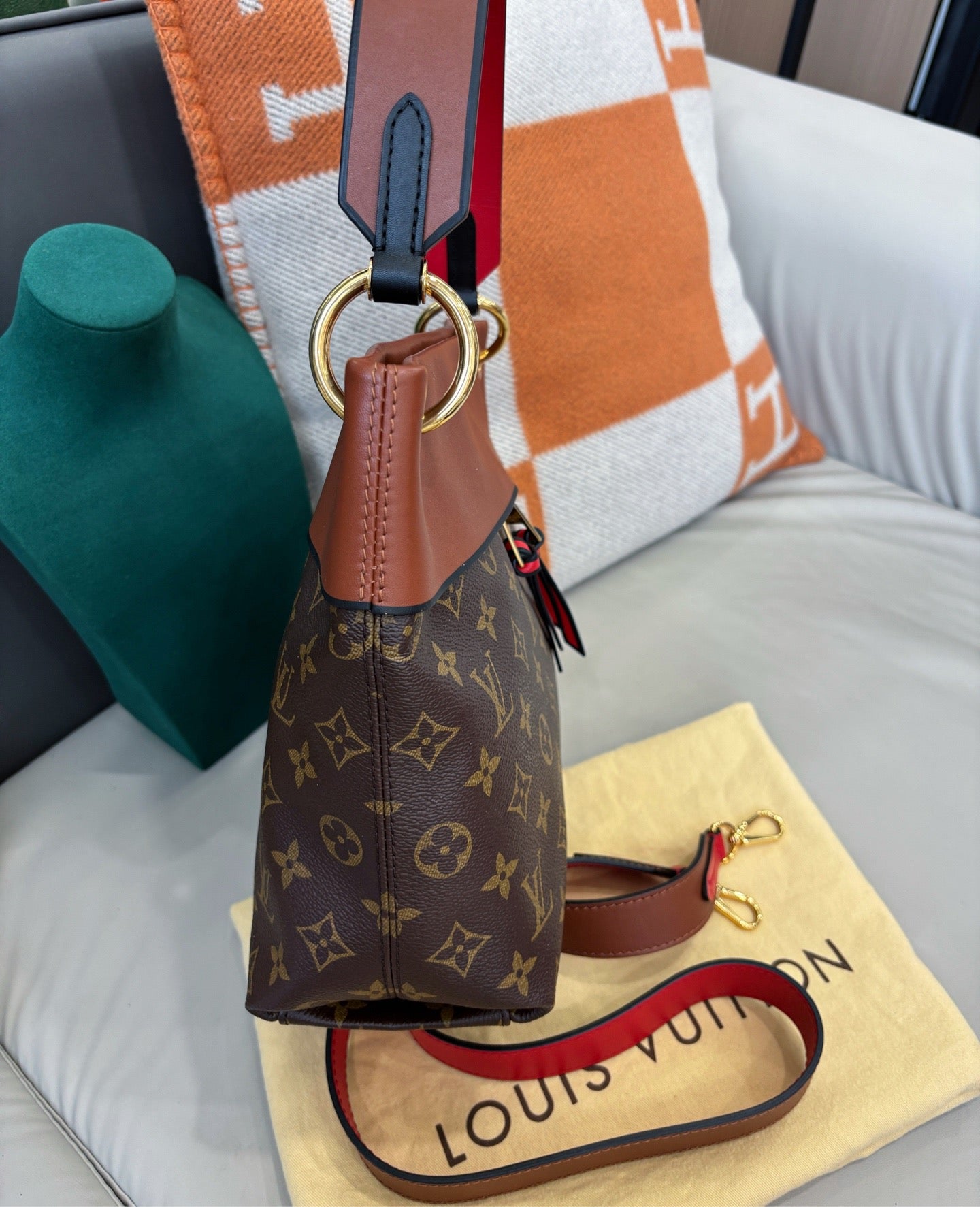 Louis Vuitton Tuileries Monogram Shoulder Bag