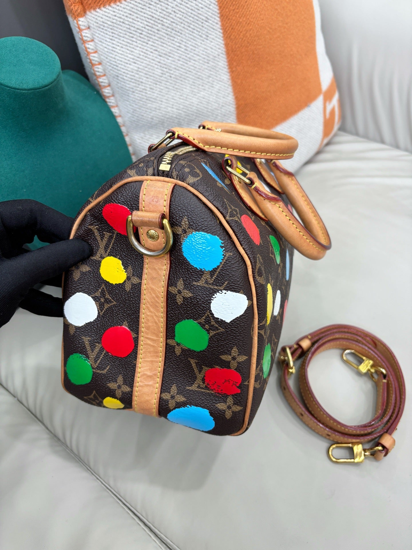Louis Vuitton × Yayoi Kusama Limited Edition Speedy 25