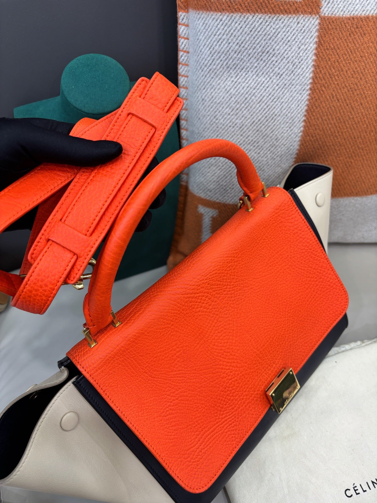 CELINE Small Tie Bag