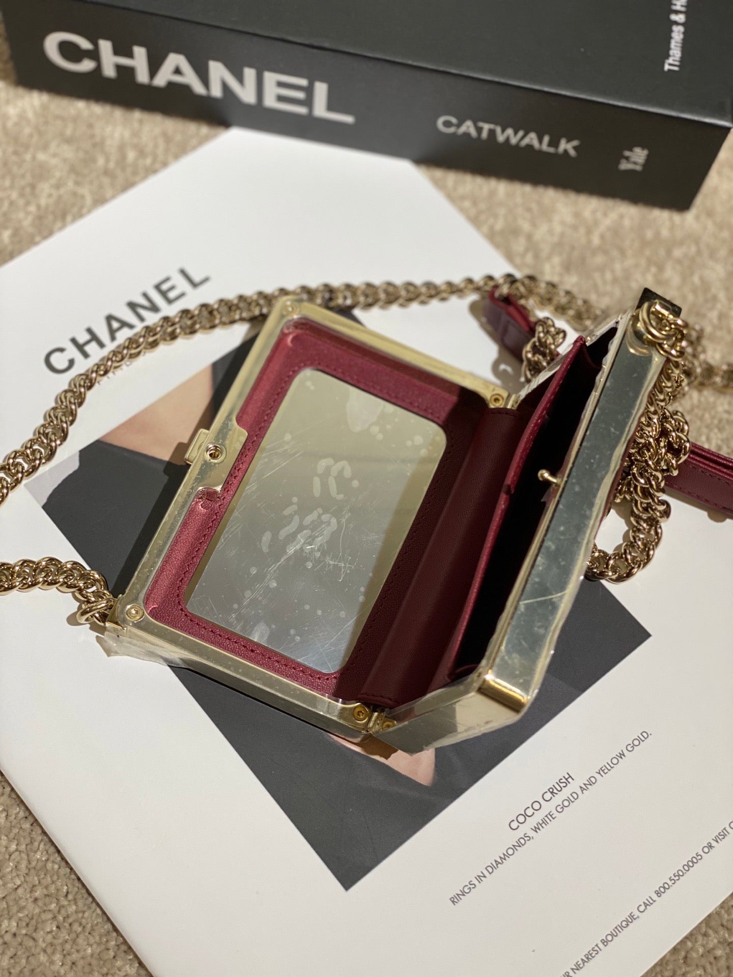Chanel 22A Métiers d’Art Mini Le Boy Box Bag