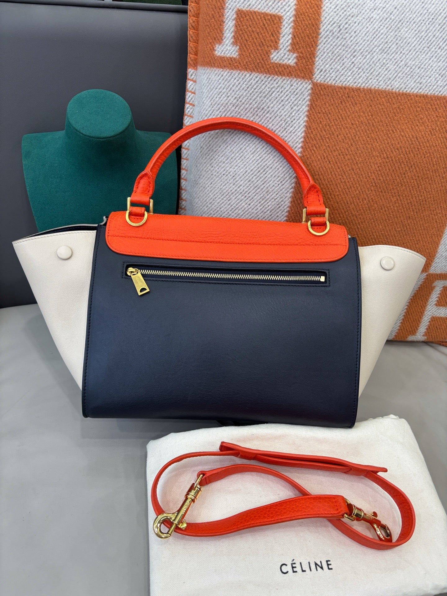 CELINE Small Tie Bag