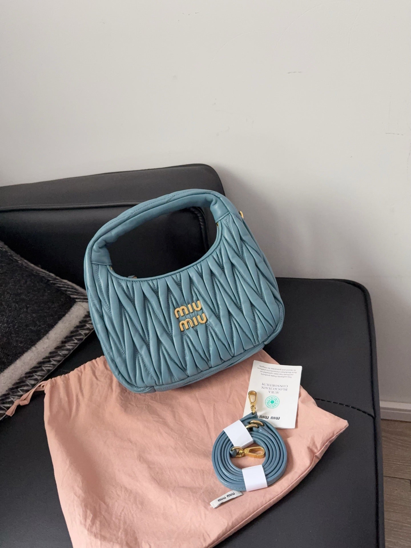 Miu Miu Wander Small Hobo