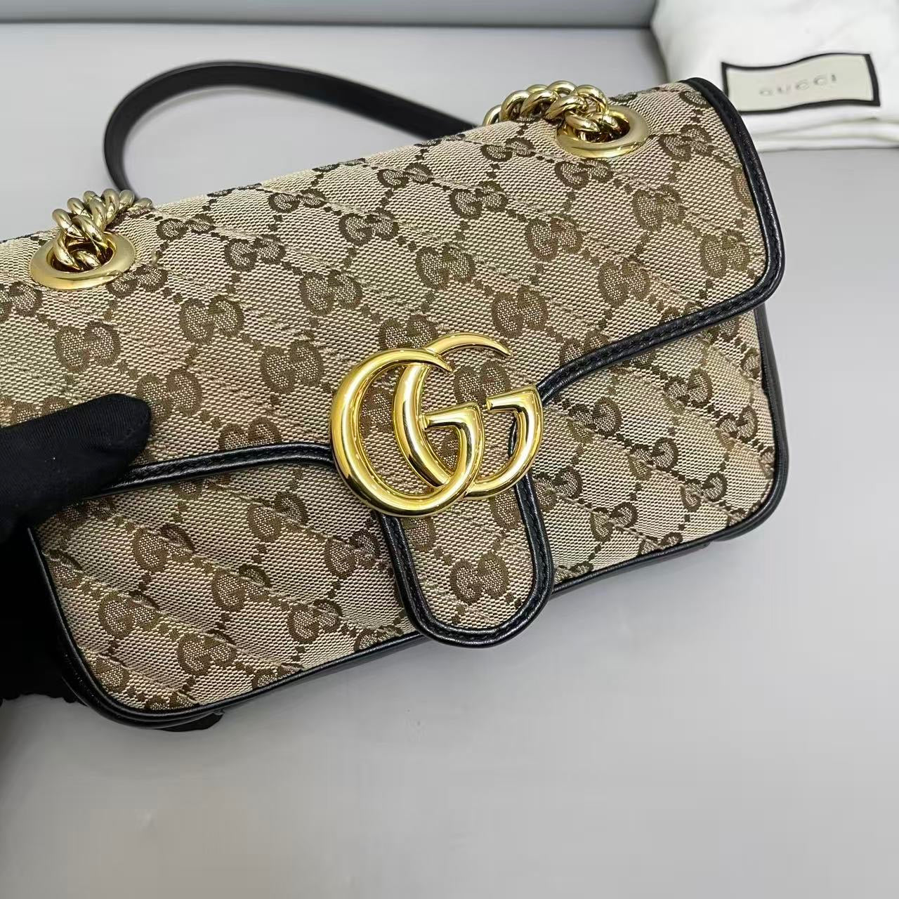 Gucci Marmont Small GG Canvas
