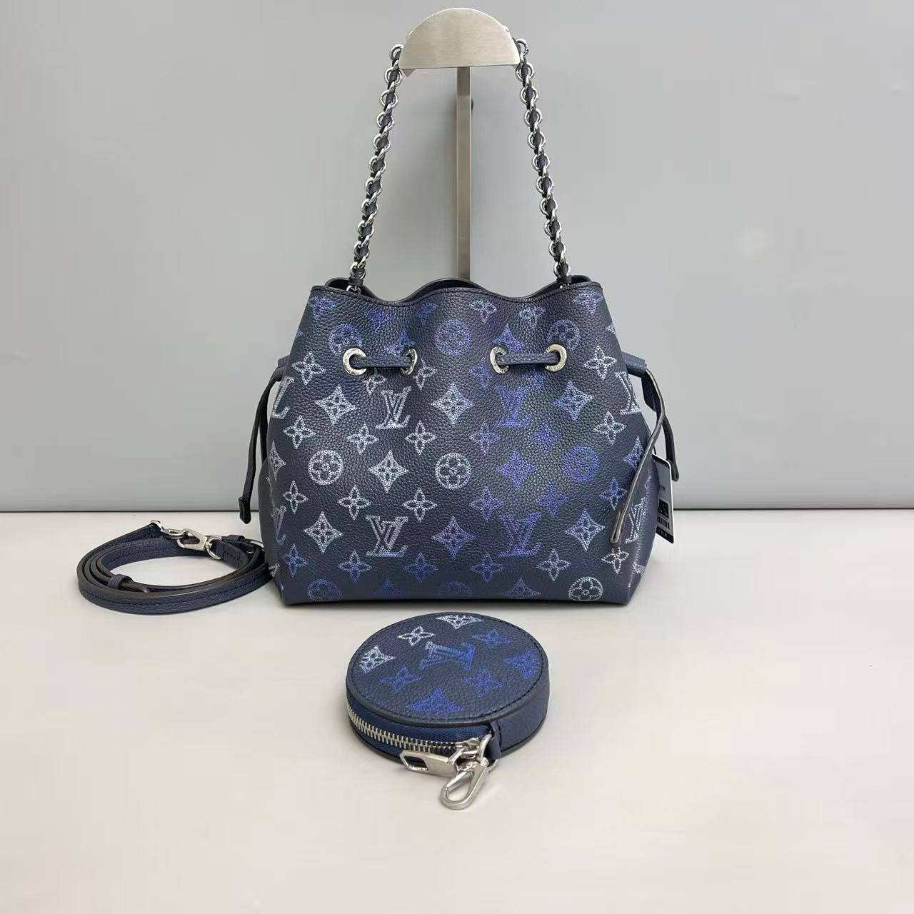 Louis Vuitton Bella Mahina Leather Bag