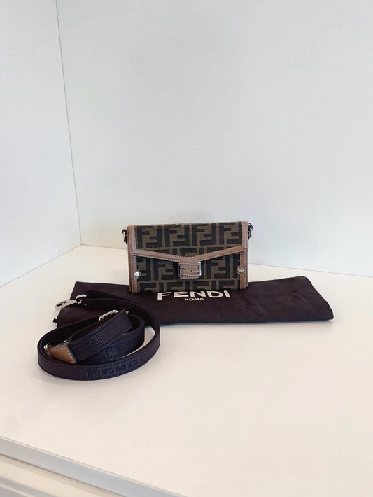 Fendi Baguette Soft Trunk Mini Bag