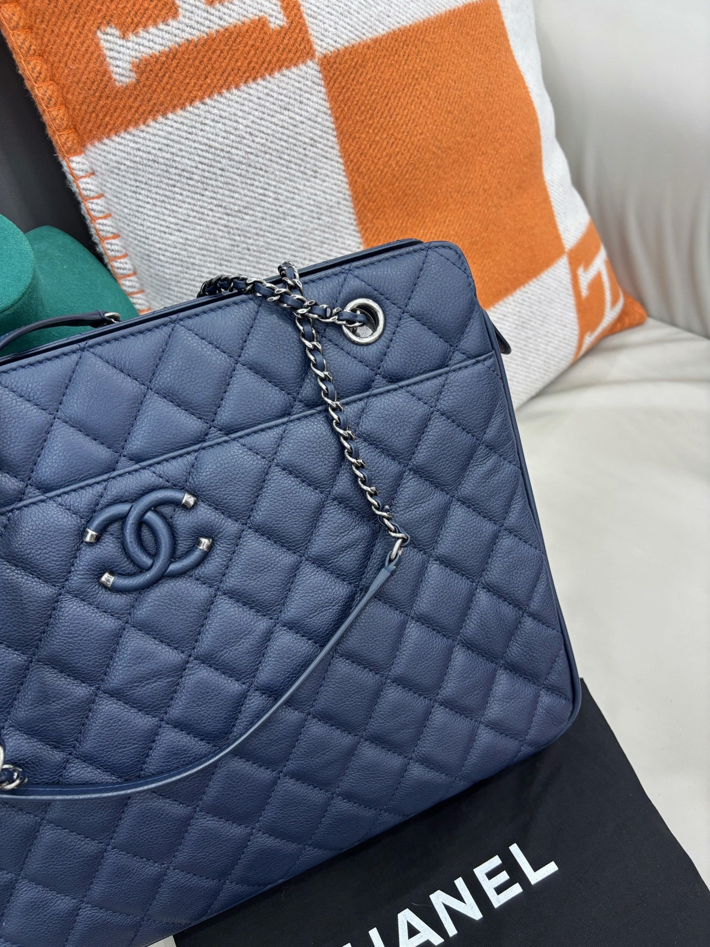 Chanel Deep Blue Tote