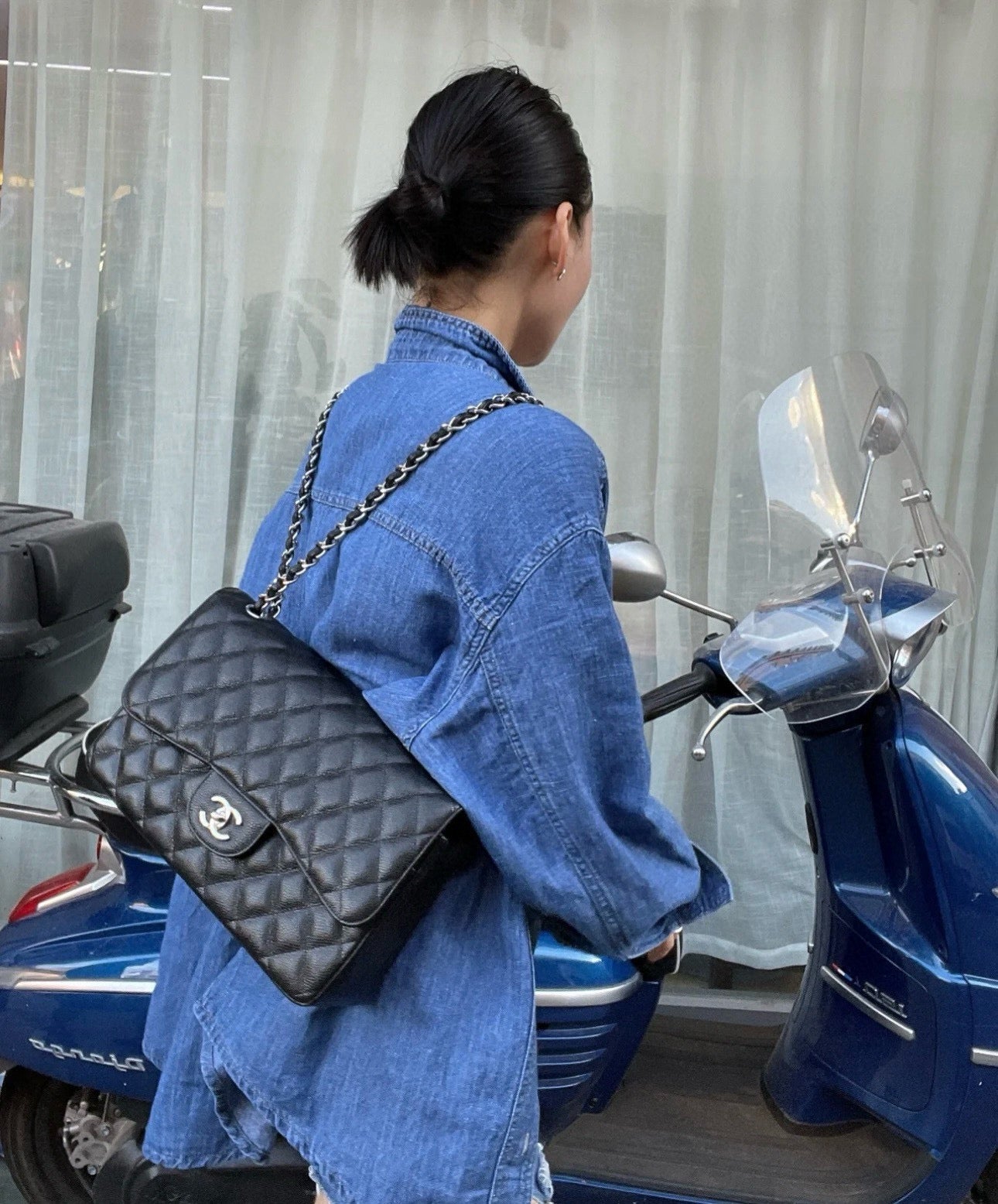 Chanel Classic Flap Jumbo Double Flap Bag