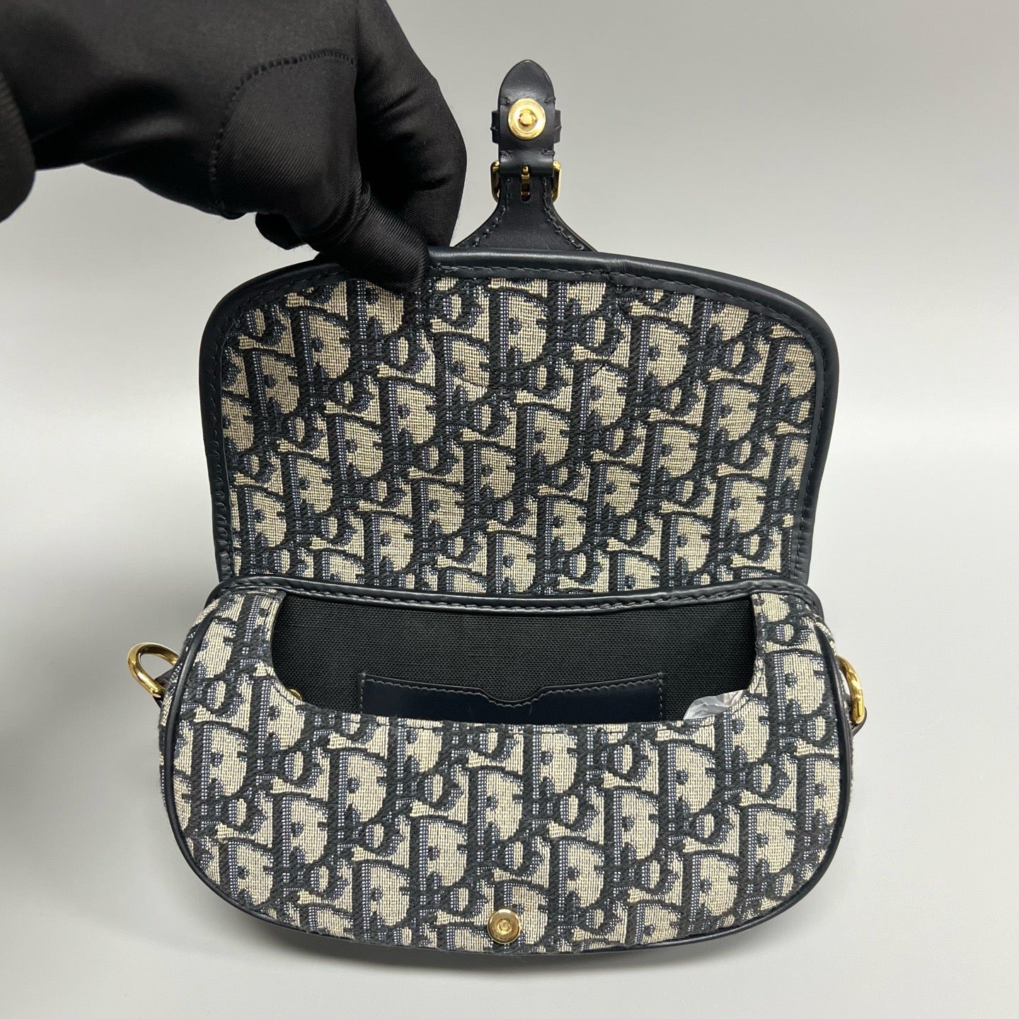 Dior Bobby Crescent Shoulder Bag