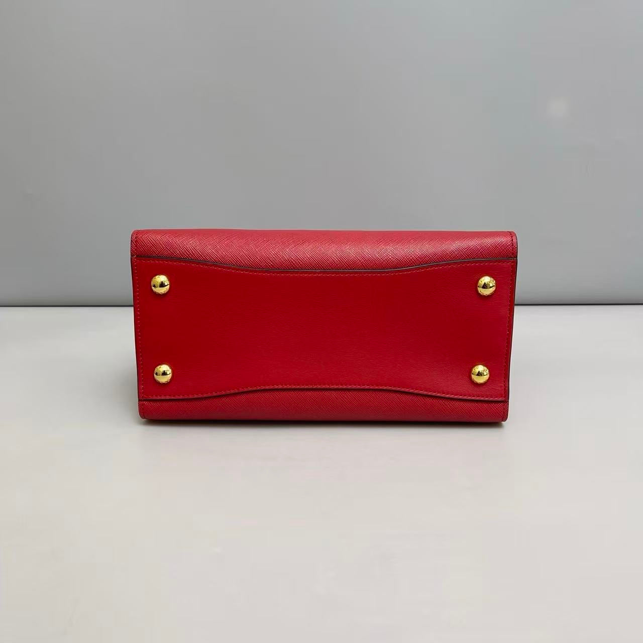 Prada Saffiano Leather Accordion Tote