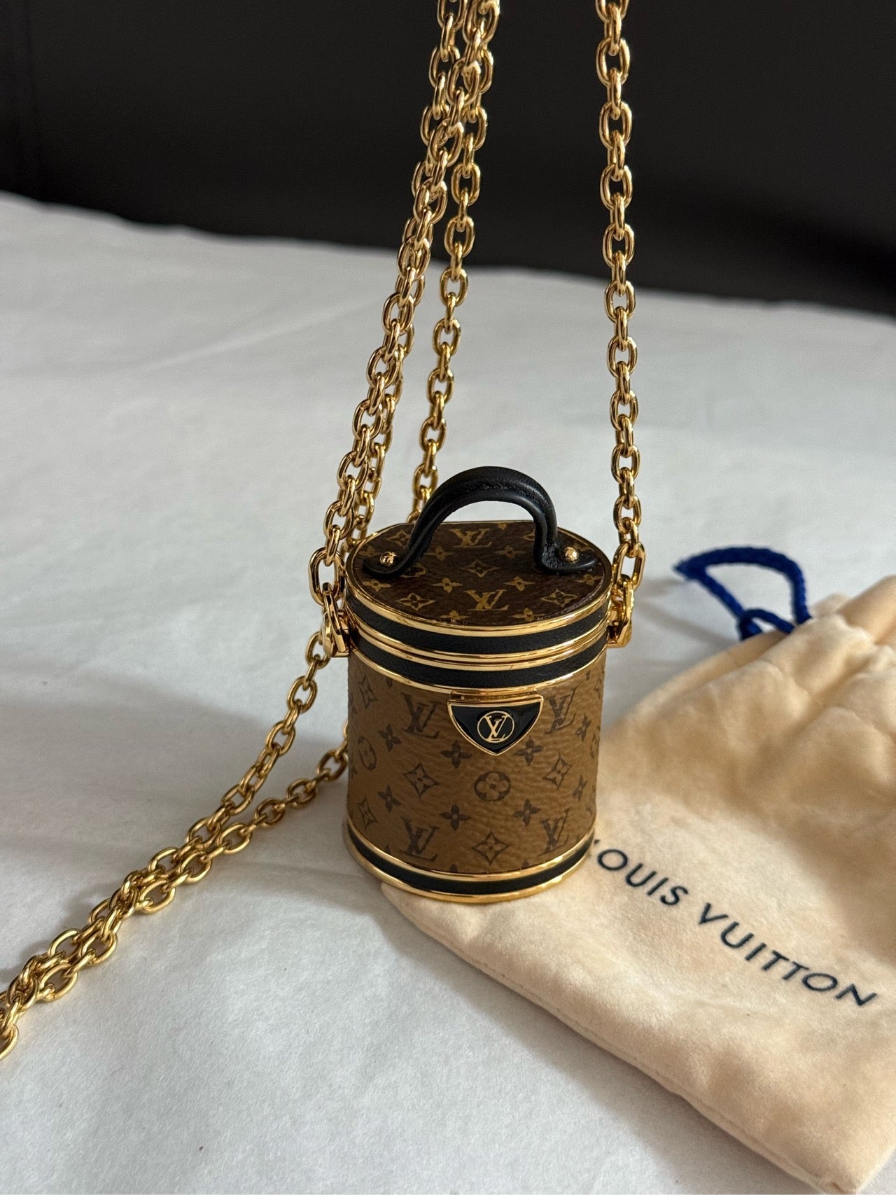 Louis Vuitton Monogram Mini Coin Bucket