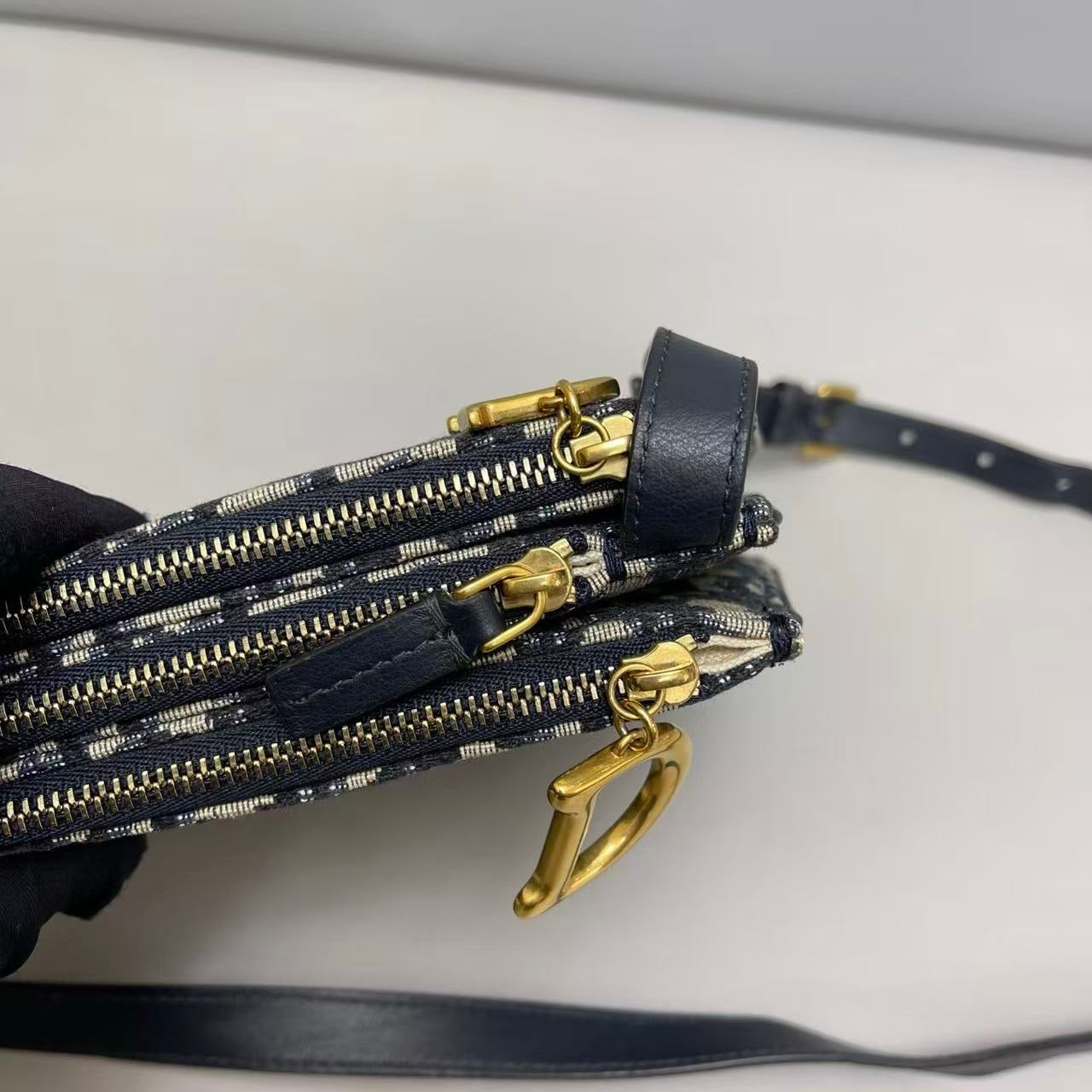 Dior Saddle Accordion Bag