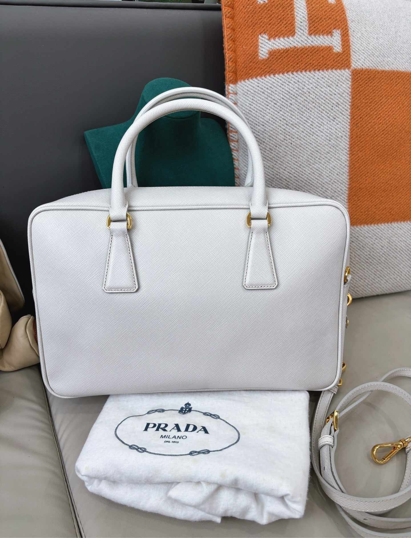 Prada Plum 30 Shoulder Bag