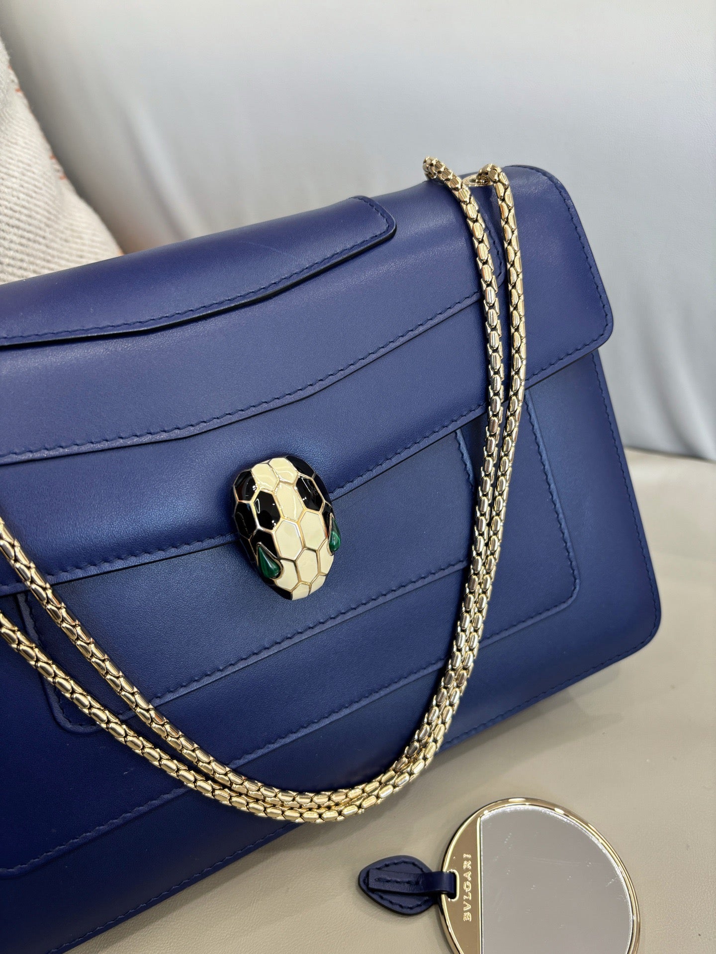 Bvlgari Serpenti Forever Medium Top Handle Bag