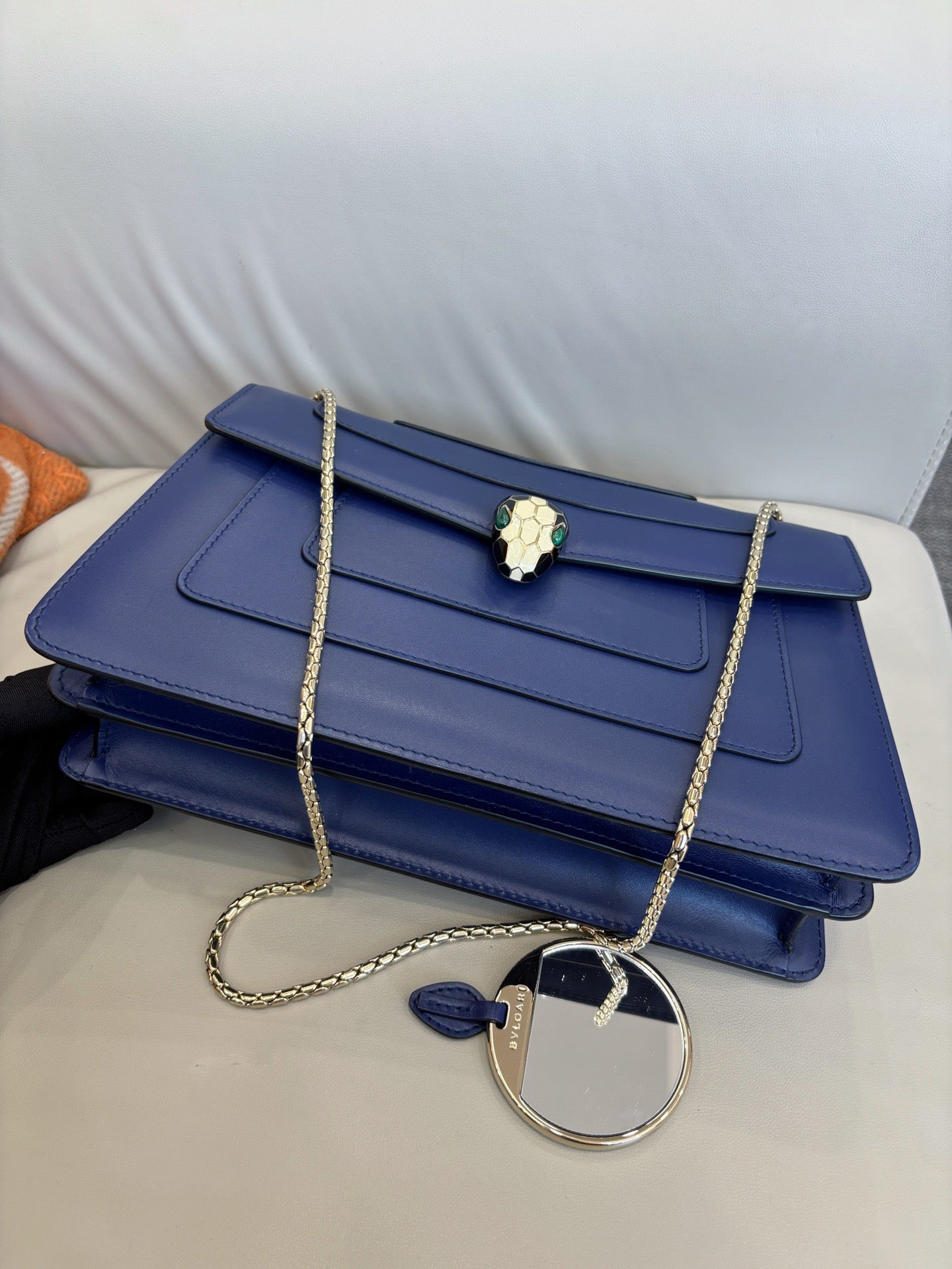 Bvlgari Serpenti Forever Medium Top Handle Bag