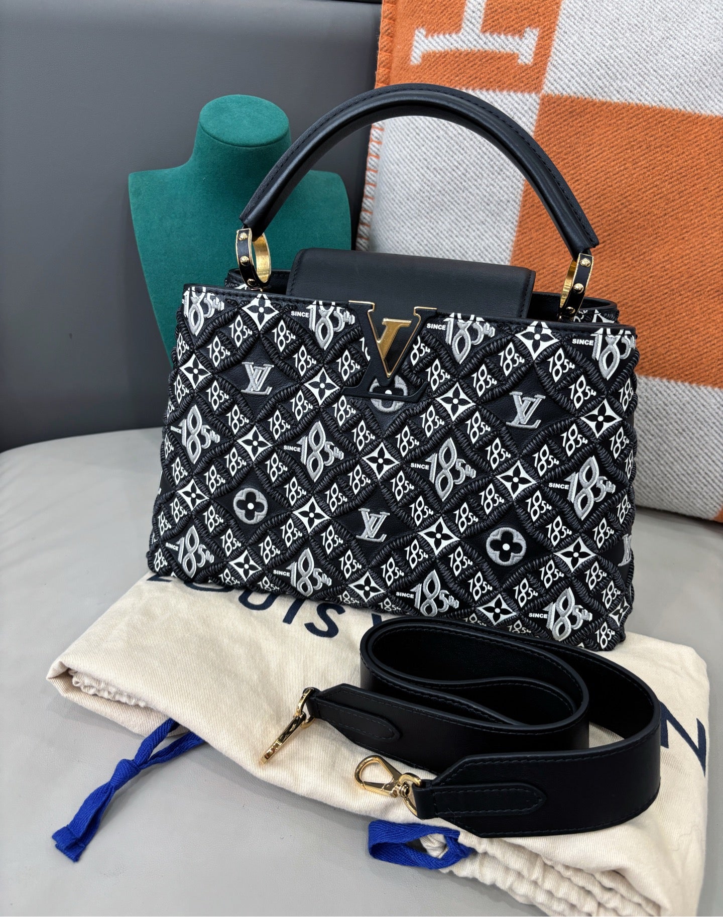 Louis Vuitton 1854 Capucines MM