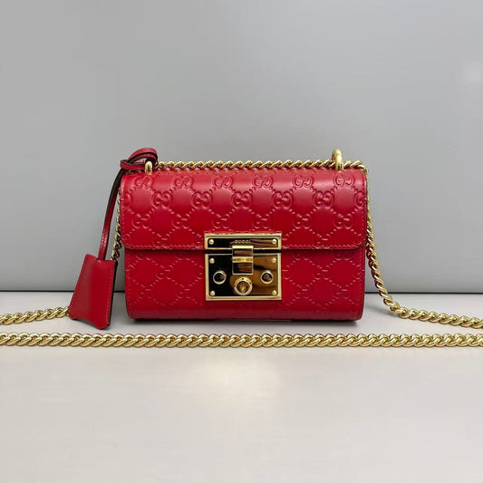 GUCCI Padlock Small Chain Bag