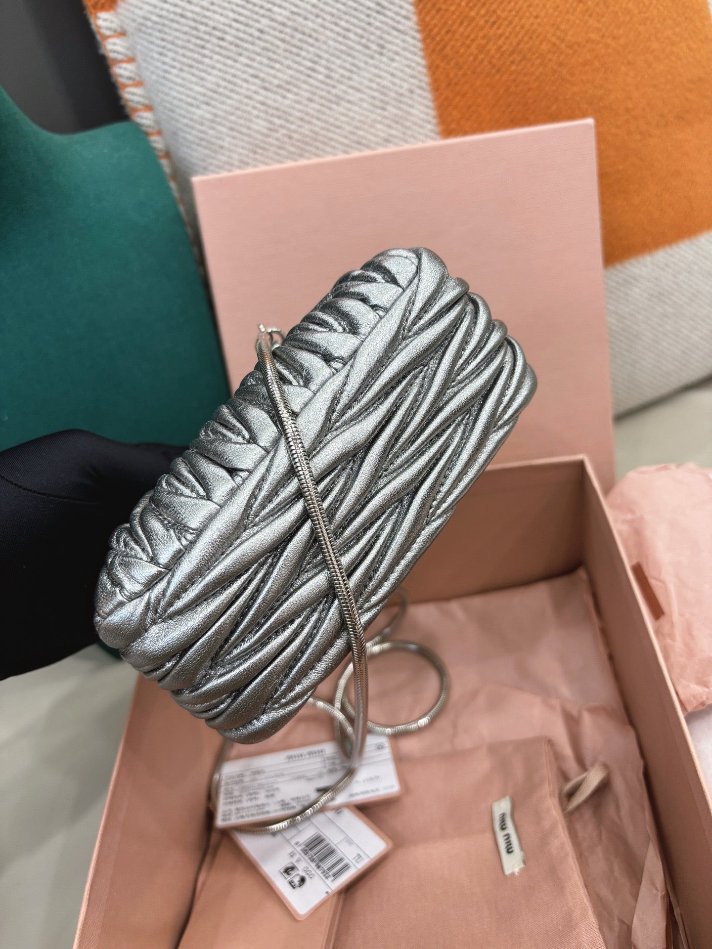 Miu Miu Mini Kiss-Lock Bag