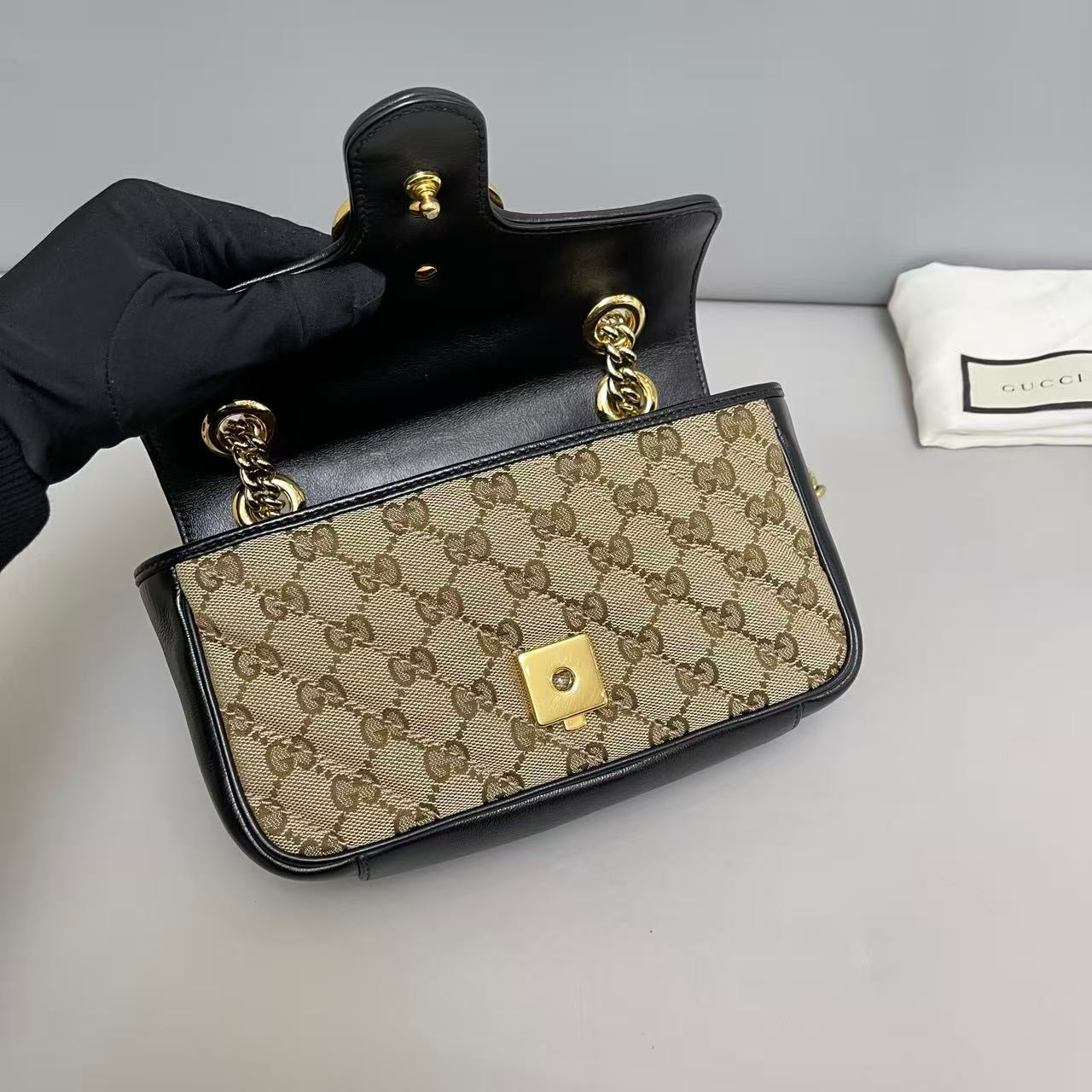 Gucci Marmont Small GG Canvas
