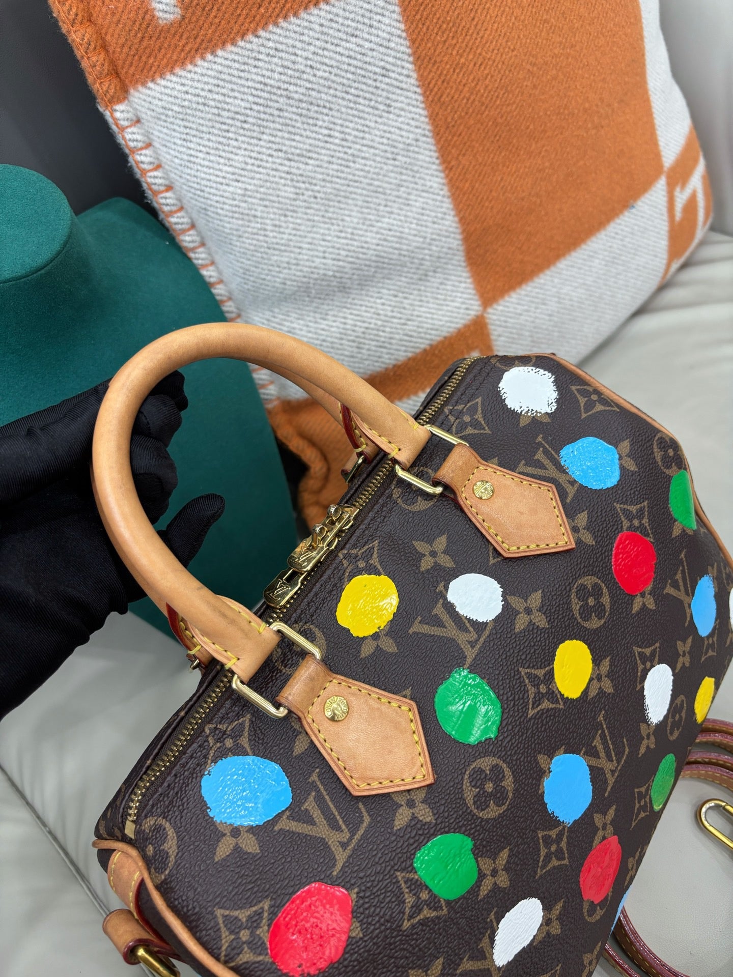 Louis Vuitton × Yayoi Kusama Limited Edition Speedy 25