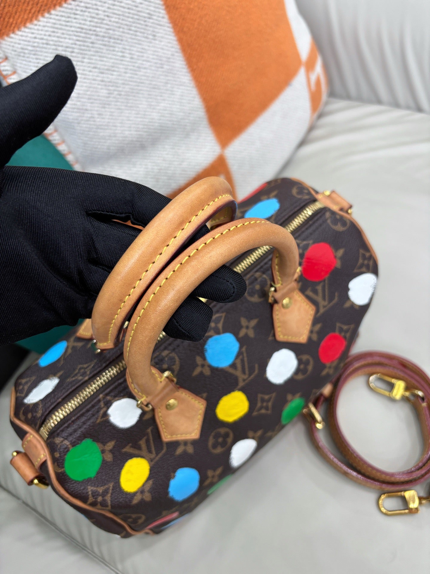 Louis Vuitton × Yayoi Kusama Limited Edition Speedy 25