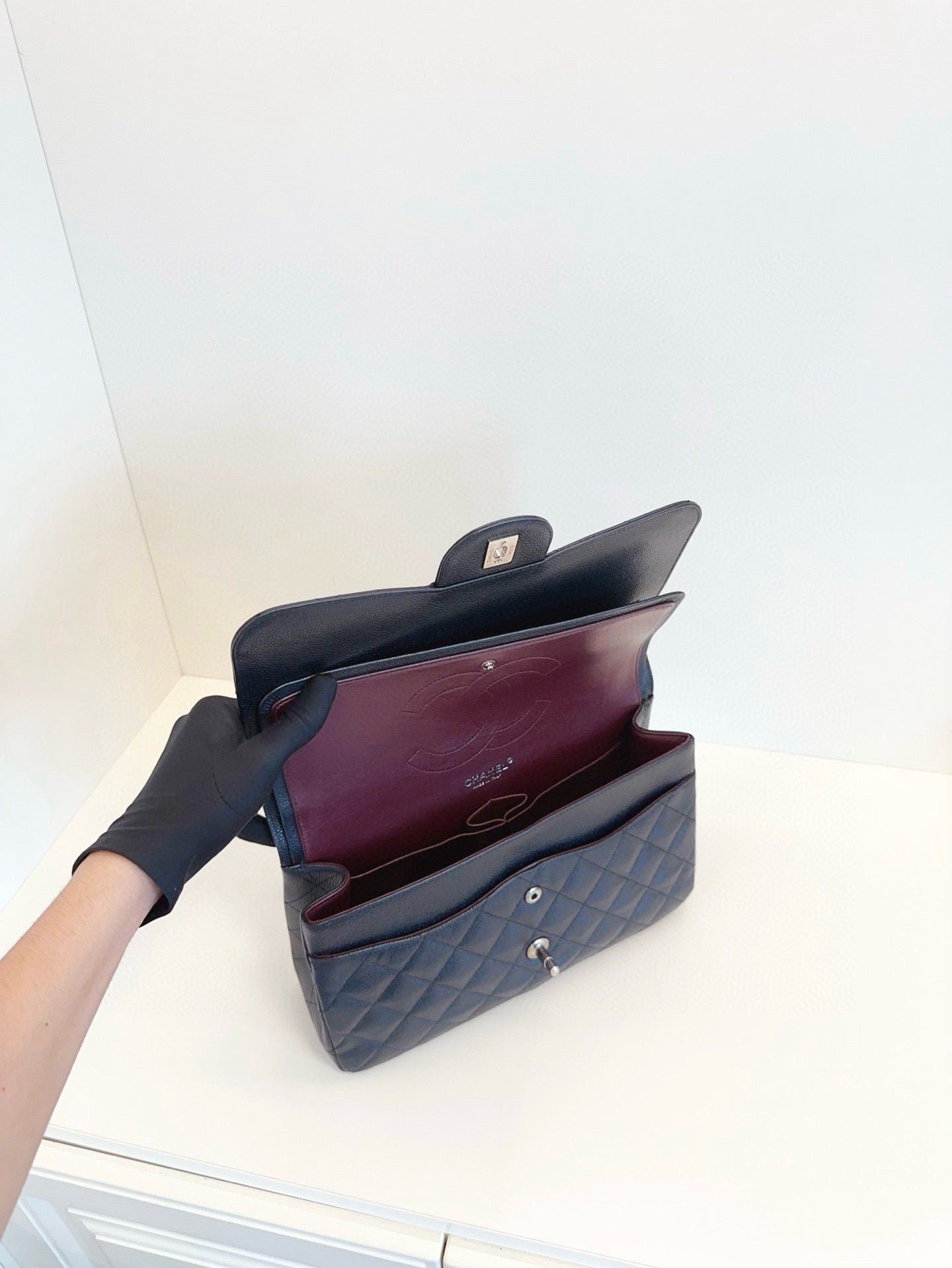 Chanel Classic Flap Jumbo Double Flap Bag