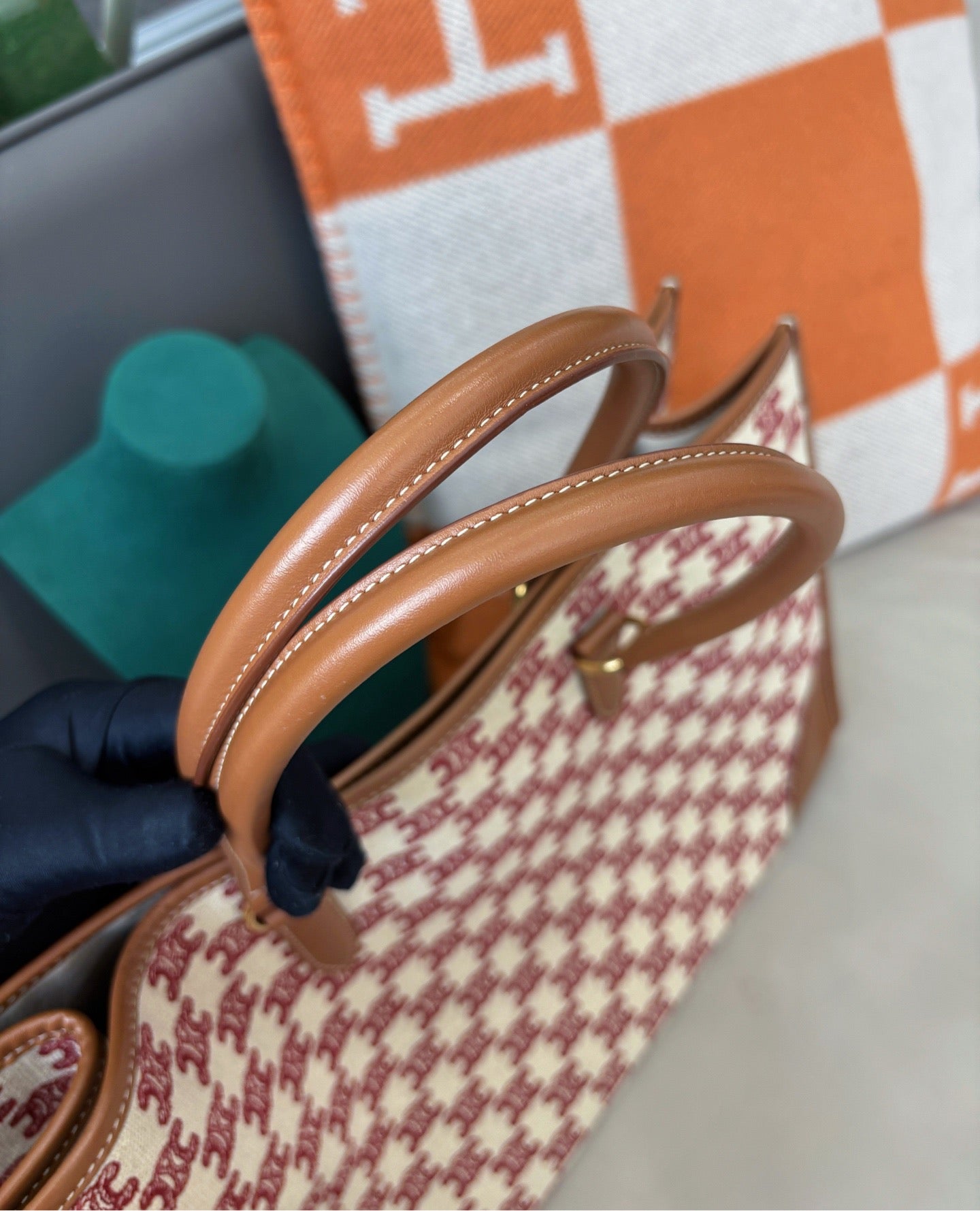 Celine Monogram Canvas Tote