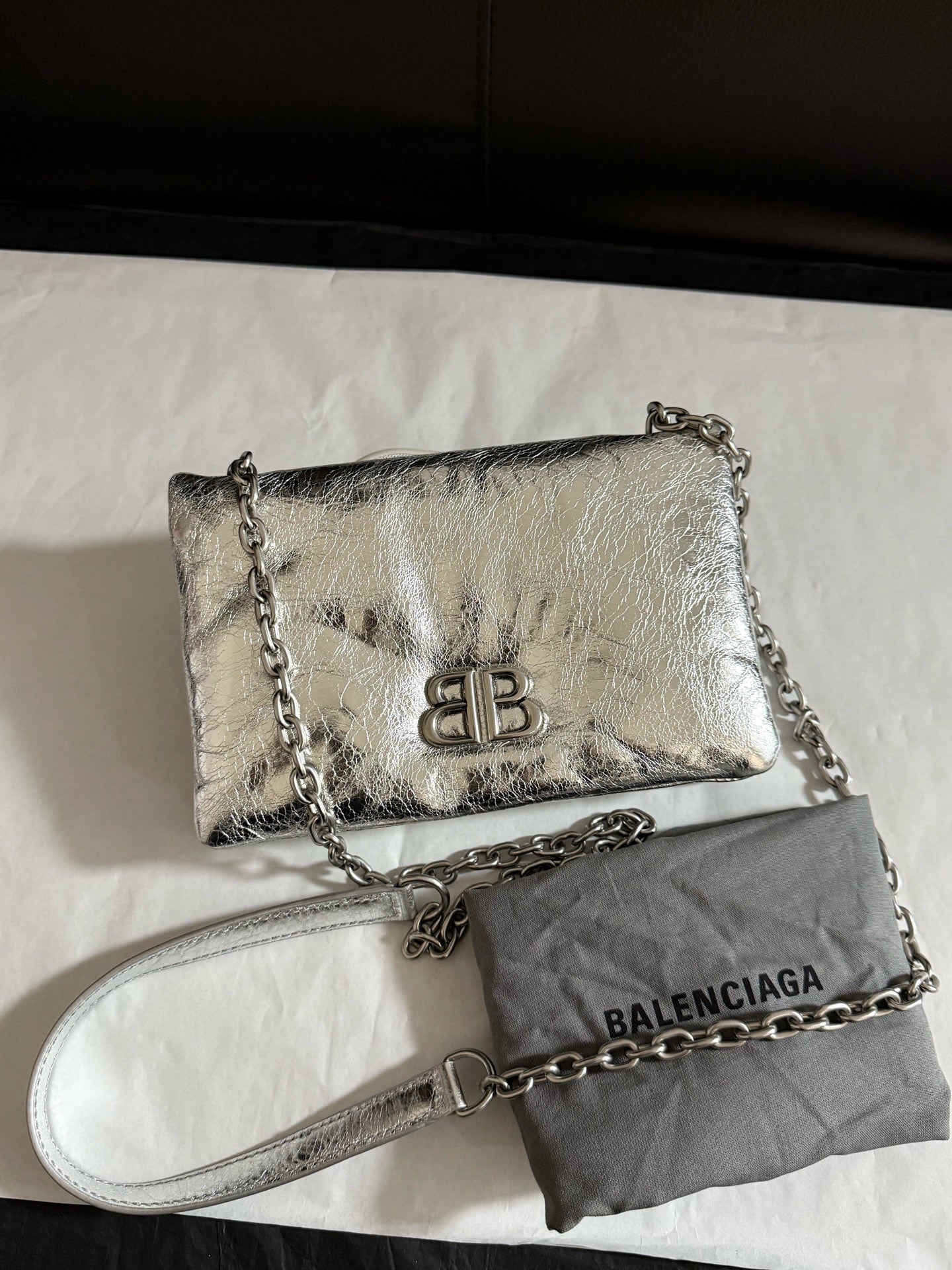 Balenciaga Monaco Nano Shoulder Bag