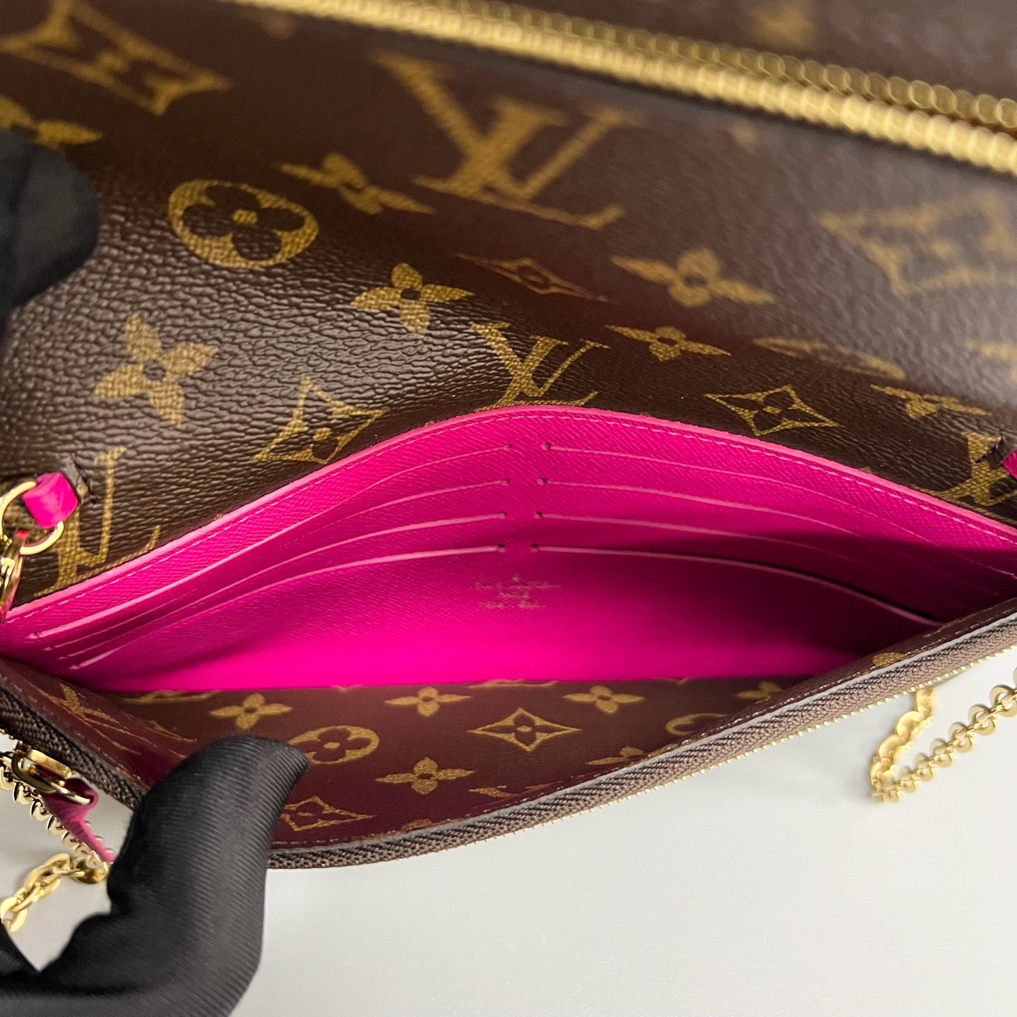 Louis Vuitton Limited Edition Ski Capsule Envelope Chain Bag