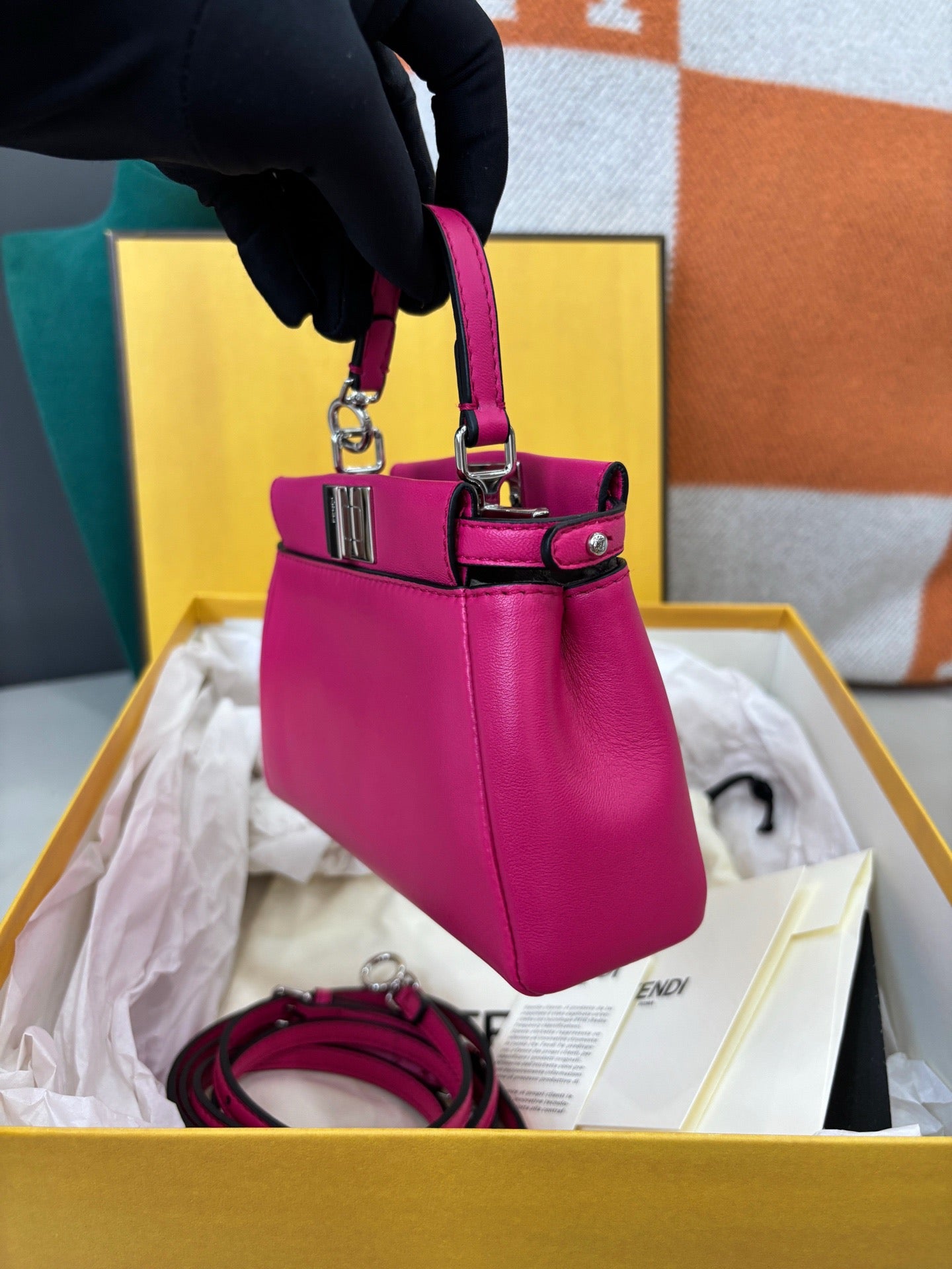 Fendi Mini Peekaboo Mimi Bag