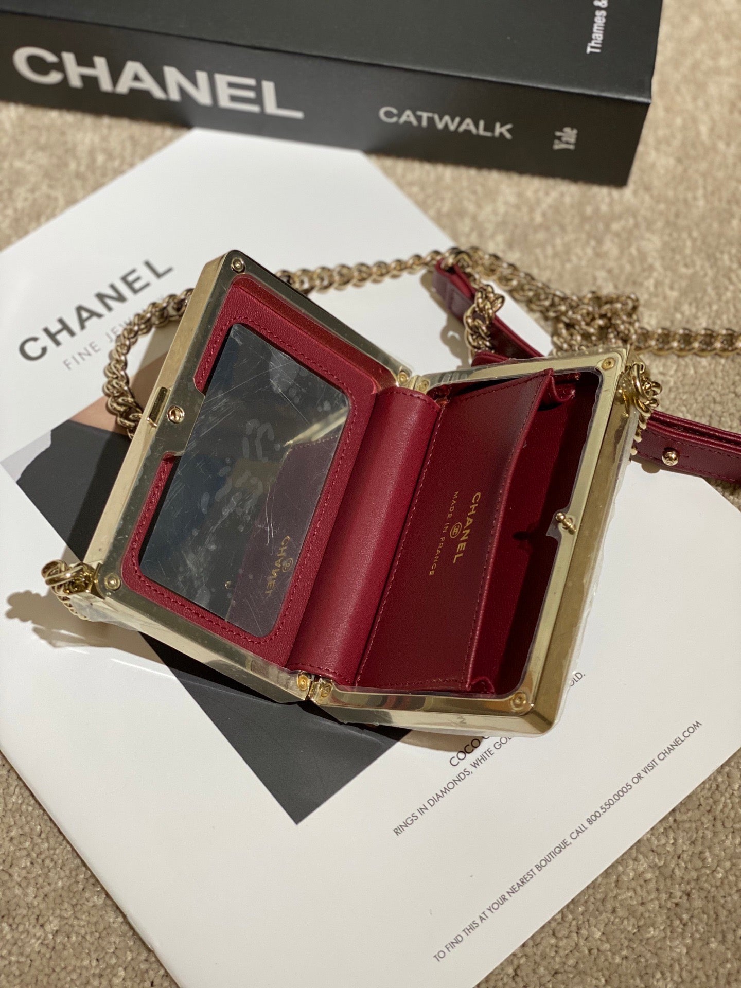 Chanel 22A Métiers d’Art Mini Le Boy Box Bag