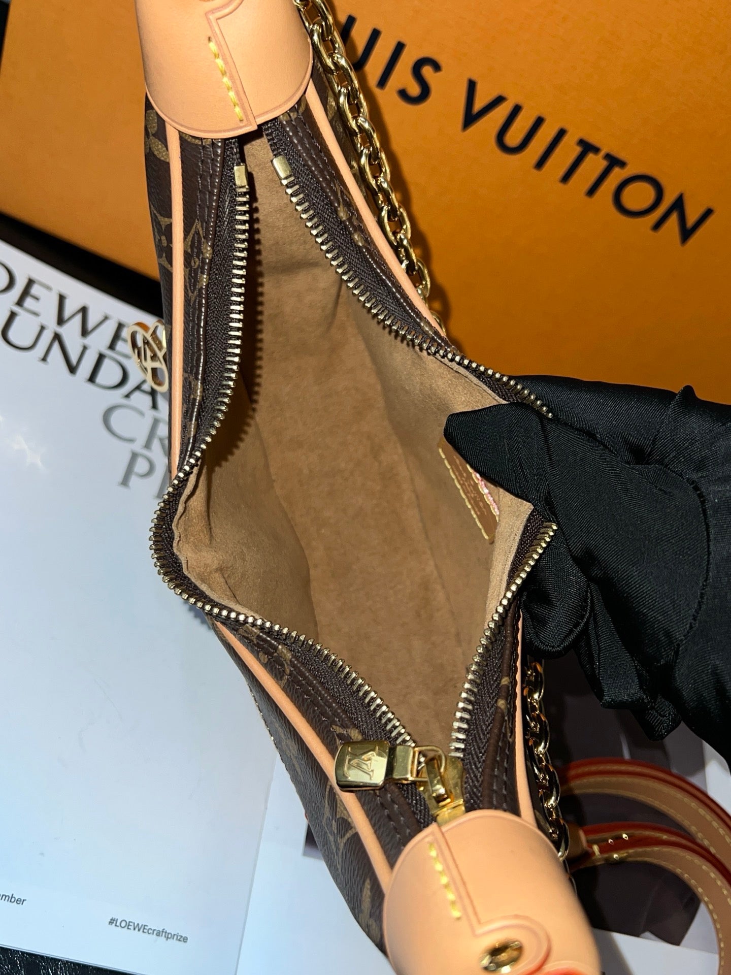 Louis Vuitton Monogram Loop Bag (Chip Version)