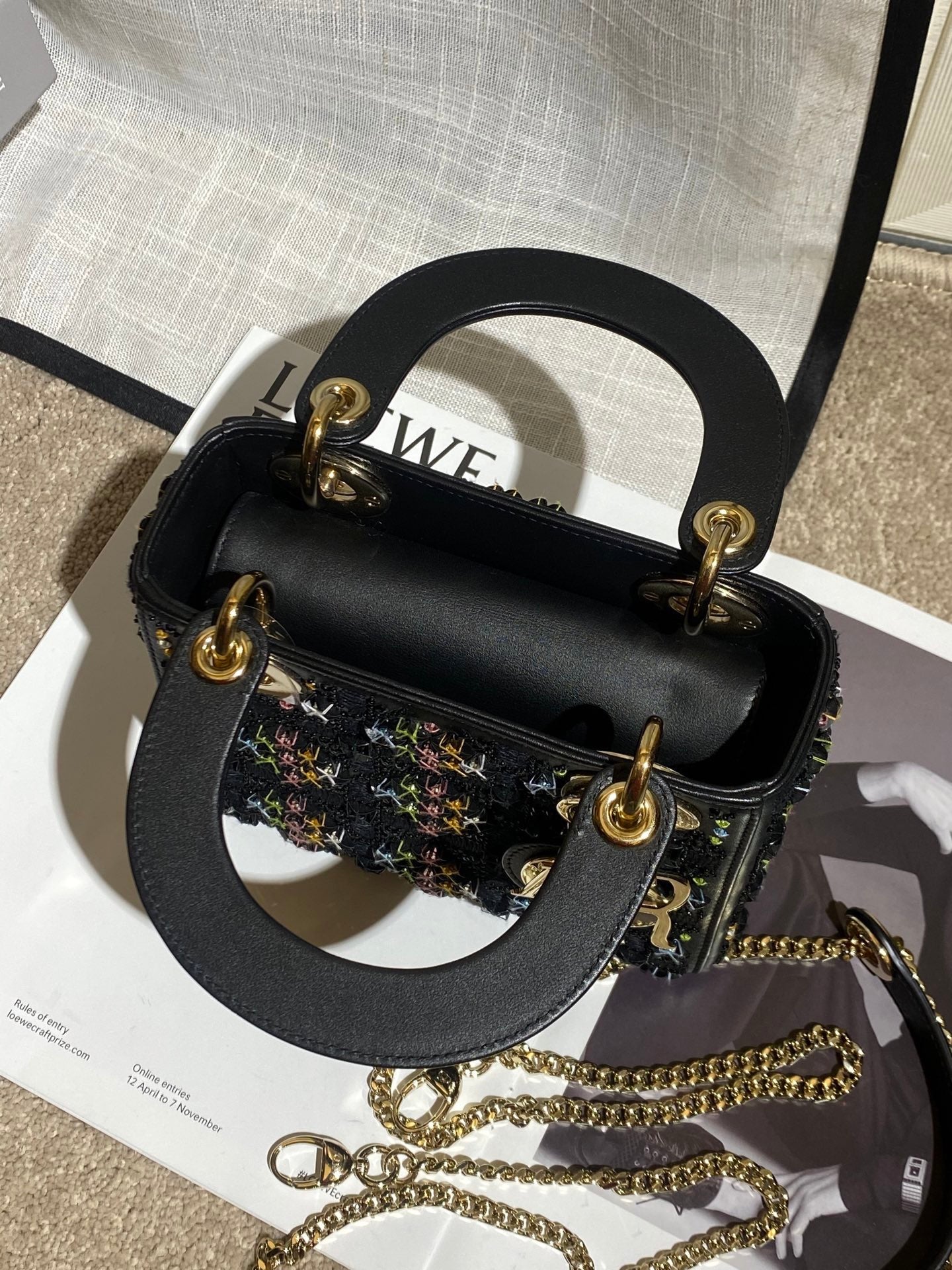 Dior Limited Edition Lady Dior Mini