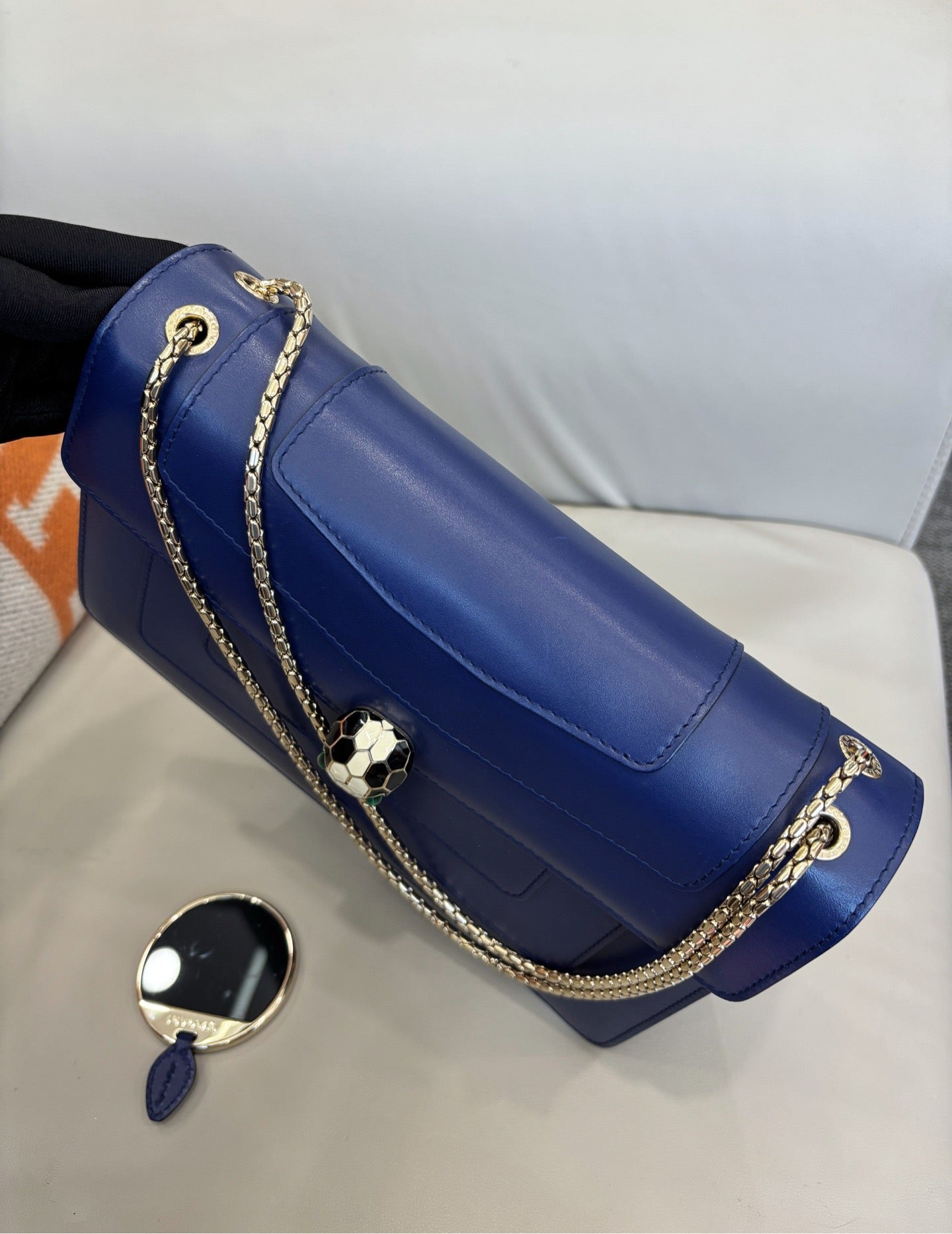 Bvlgari Serpenti Forever Medium Top Handle Bag